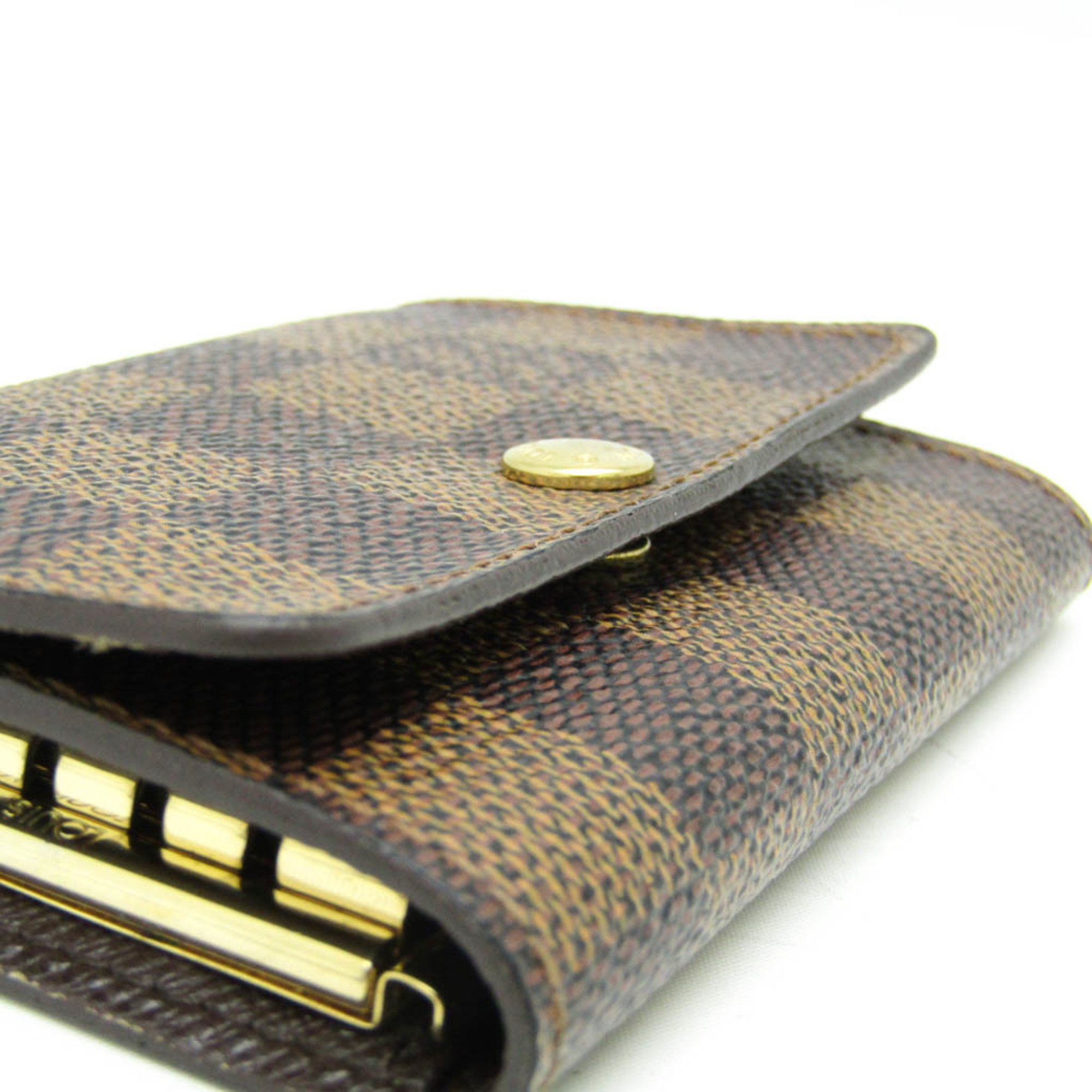 Louis Vuitton Louis Vuitton Damier Multicles 6 N62630 Men,Women Damier Canvas Key Case Ebene Size ONE SIZE - 4 Thumbnail