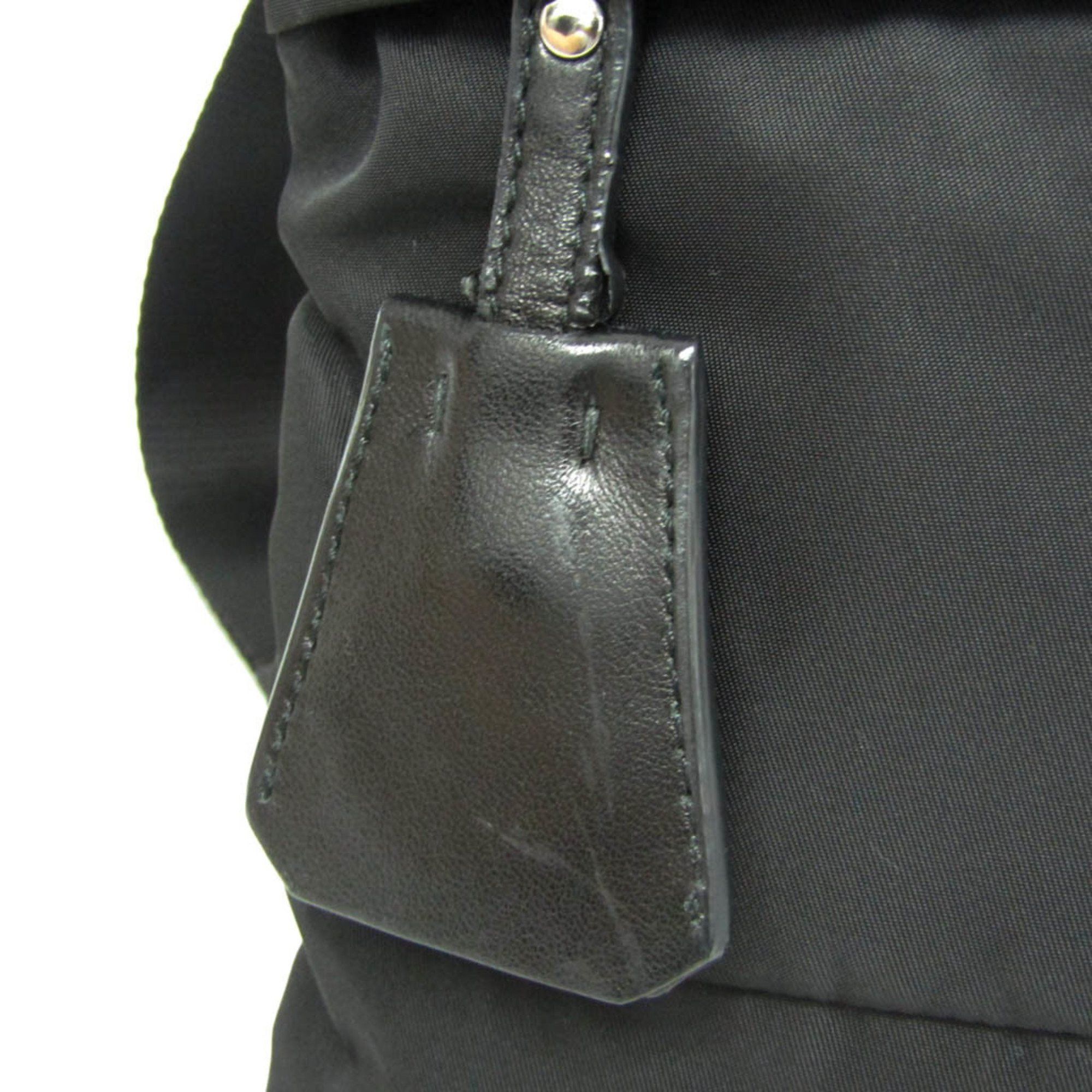 Prada Prada TESSUTO BT0741 Women's Nylon Shoulder Bag Black Size ONE SIZE - 7 Thumbnail
