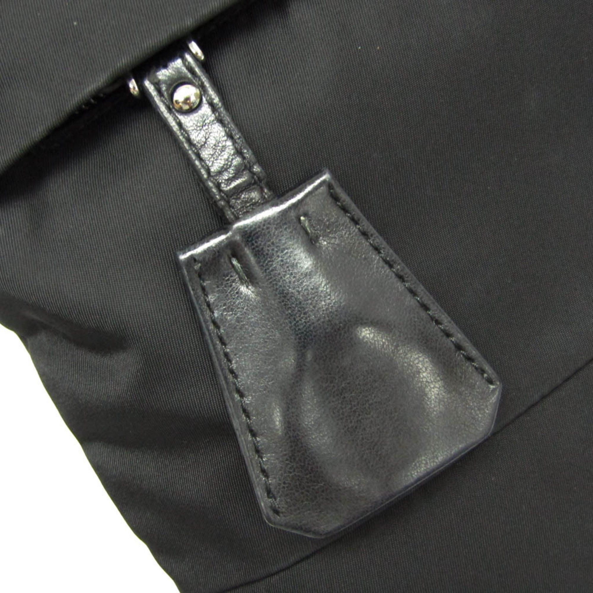 Prada Prada TESSUTO BT0741 Women's Nylon Shoulder Bag Black Size ONE SIZE - 7 Thumbnail