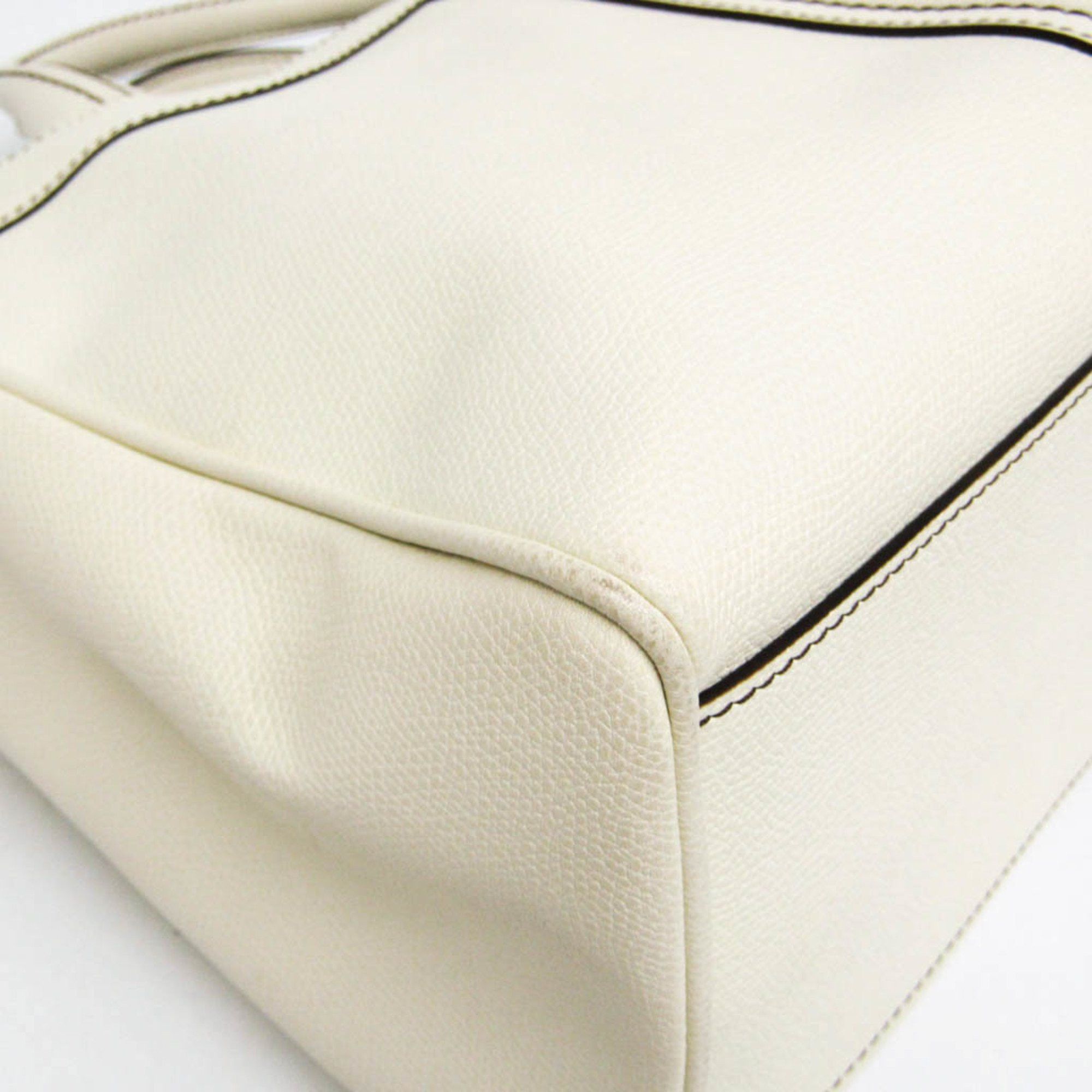 Valextra Valextra V5U41 J Bag Women's Leather Handbag Off-white Size ONE SIZE - 7 Thumbnail