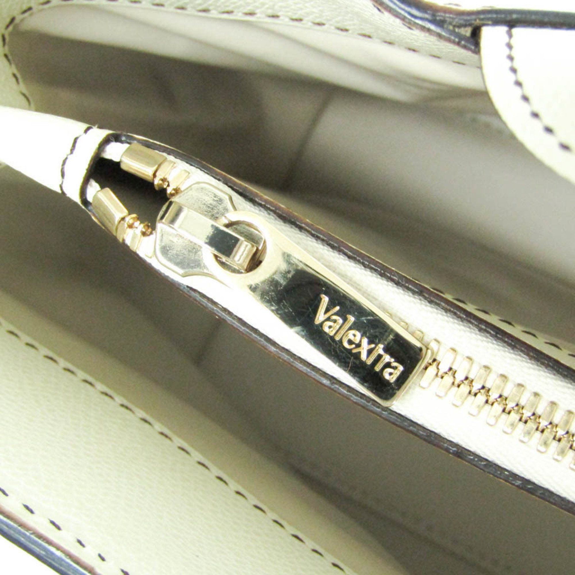 Valextra Valextra V5U41 J Bag Women's Leather Handbag Off-white Size ONE SIZE - 12 Thumbnail