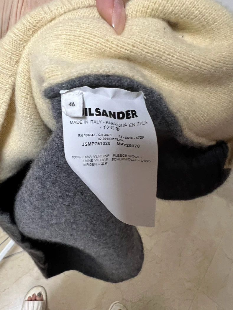 Jil Sander Color Blocked Men's Sweater - dmc