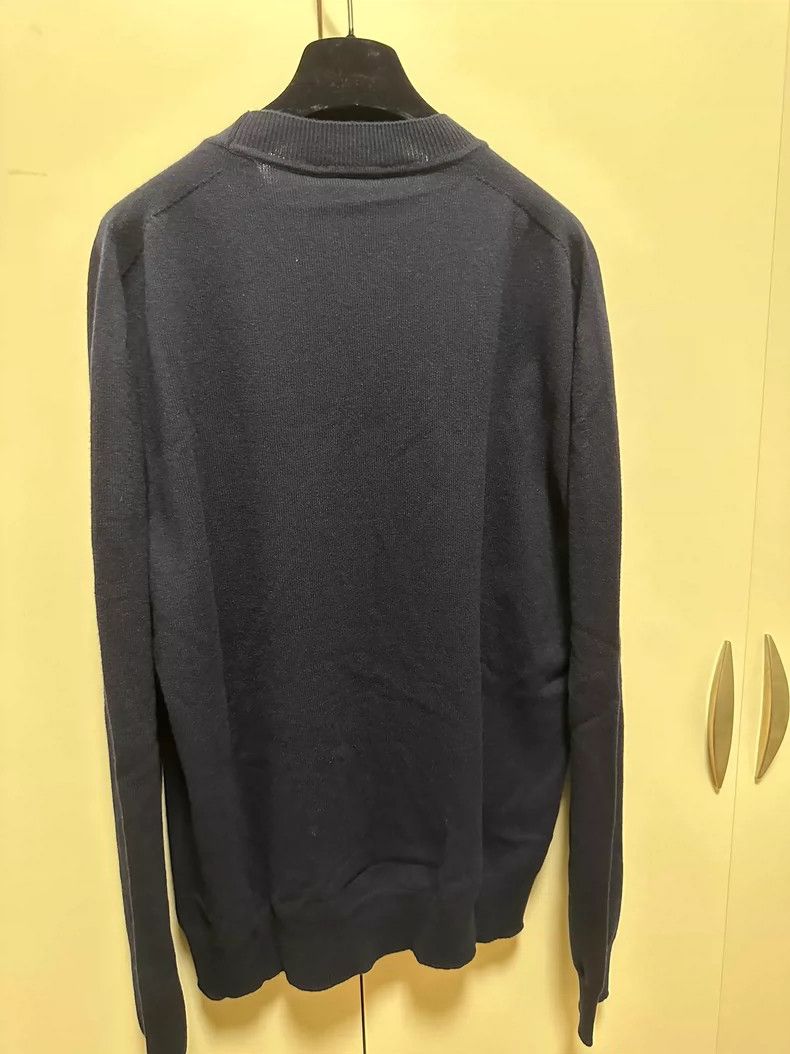 Jil Sander classic navy cashmere sweater by Jil Sander - dmc Size US L / EU 52-54 / 3 - 3 Thumbnail