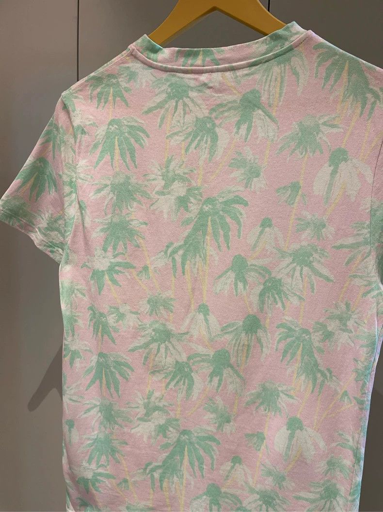 Loewe white palm print short sleeve t-shirt - dmc Size US M / EU 48-50 / 2 - 5 Thumbnail