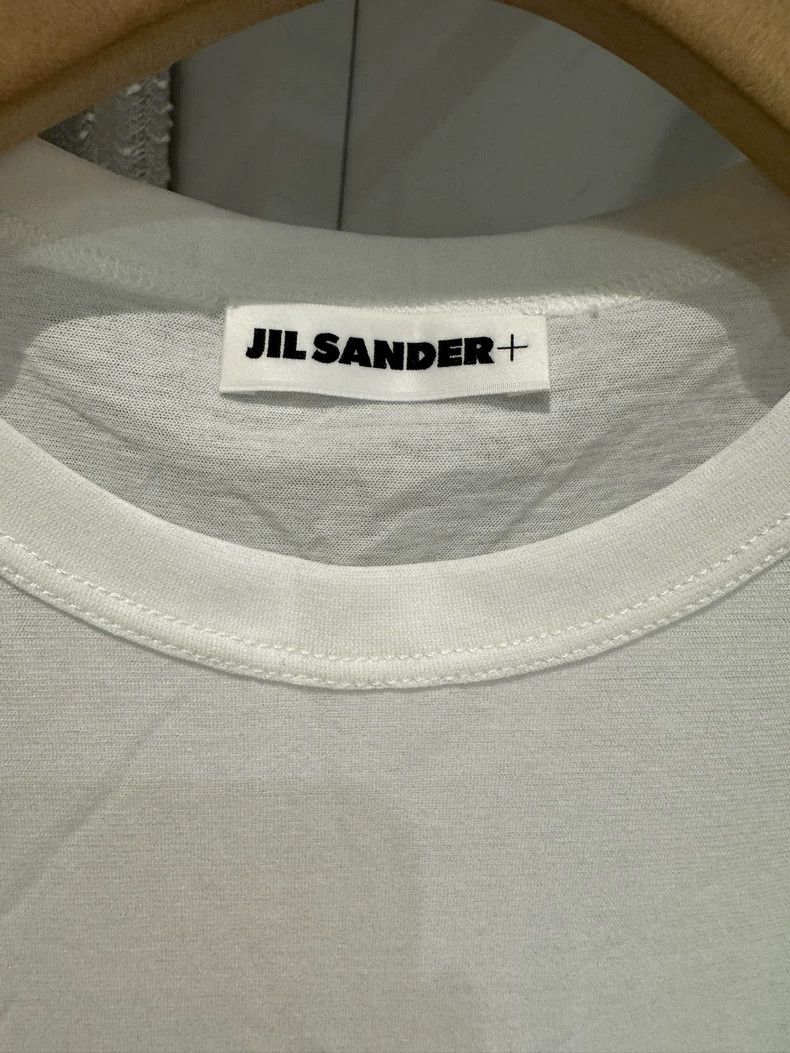 Jil Sander new jil sander white cotton t-shirt - dmc Size US L / EU 52-54 / 3 - 3 Thumbnail