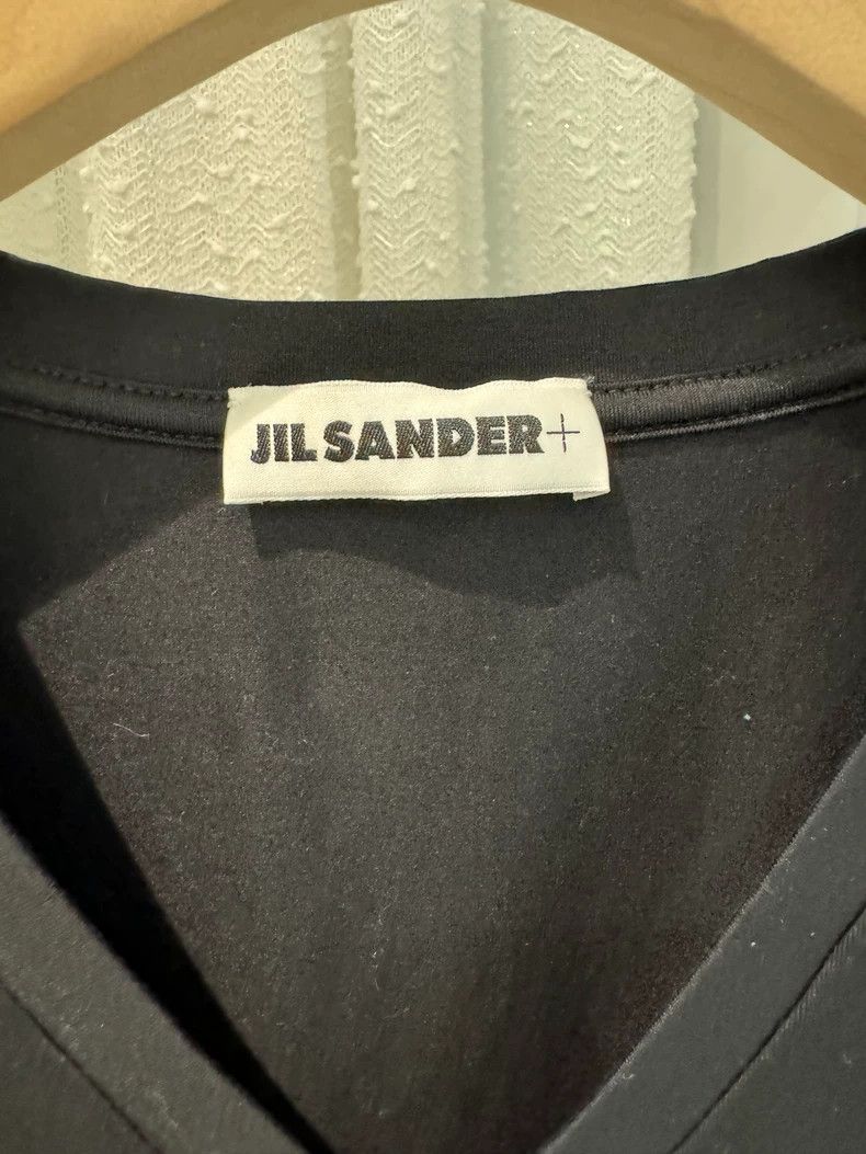 Jil Sander jil sander black short sleeve t-shirt - dmc Size US M / EU 48-50 / 2 - 2 Thumbnail