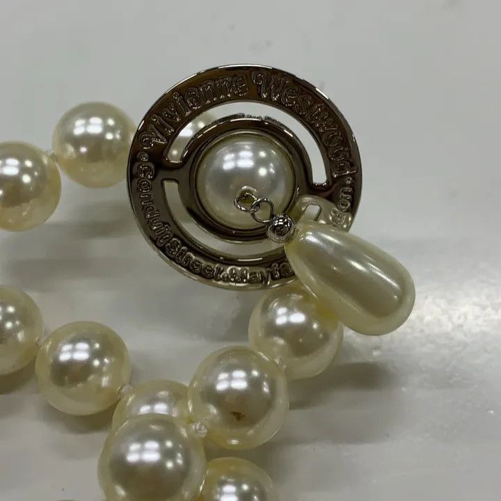 Vivienne Westwood Vivienne Westwood Three Row Pearl Drop Choker 0079 Size ONE SIZE - 3 Thumbnail