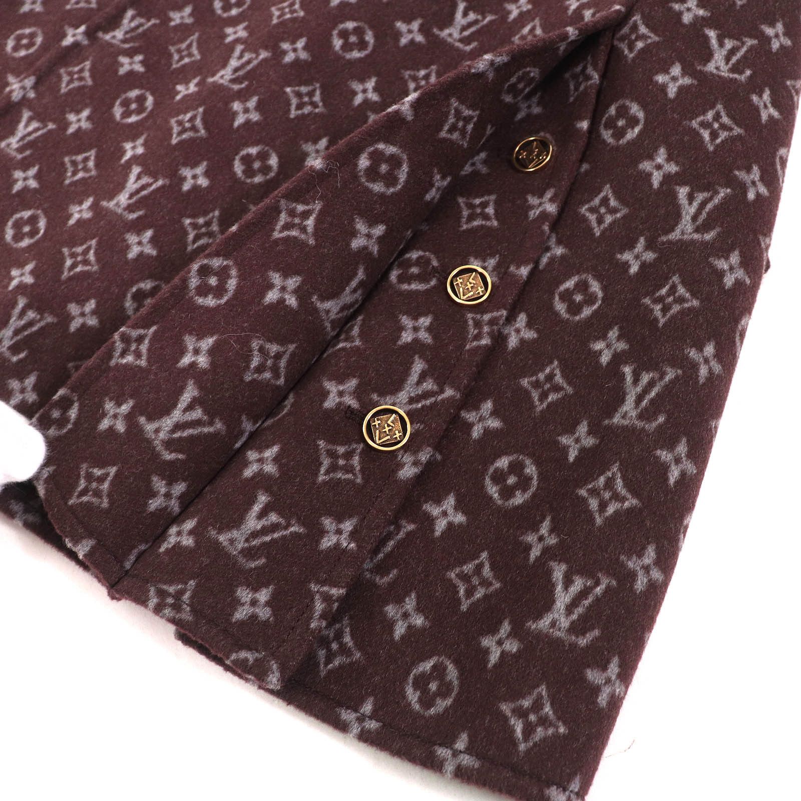 Louis Vuitton Louis Vuitton Louis Vuitton Monogram Mini Skirt Canvas Skirts 1A90Z6 Size ONE SIZE - 5 Thumbnail
