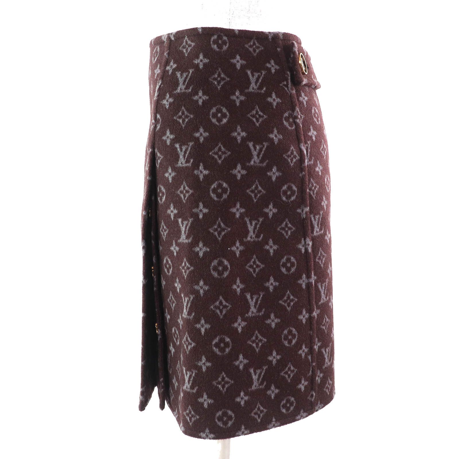 Louis Vuitton Louis Vuitton Louis Vuitton Monogram Mini Skirt Canvas Skirts 1A90Z6 Size ONE SIZE - 2 Thumbnail