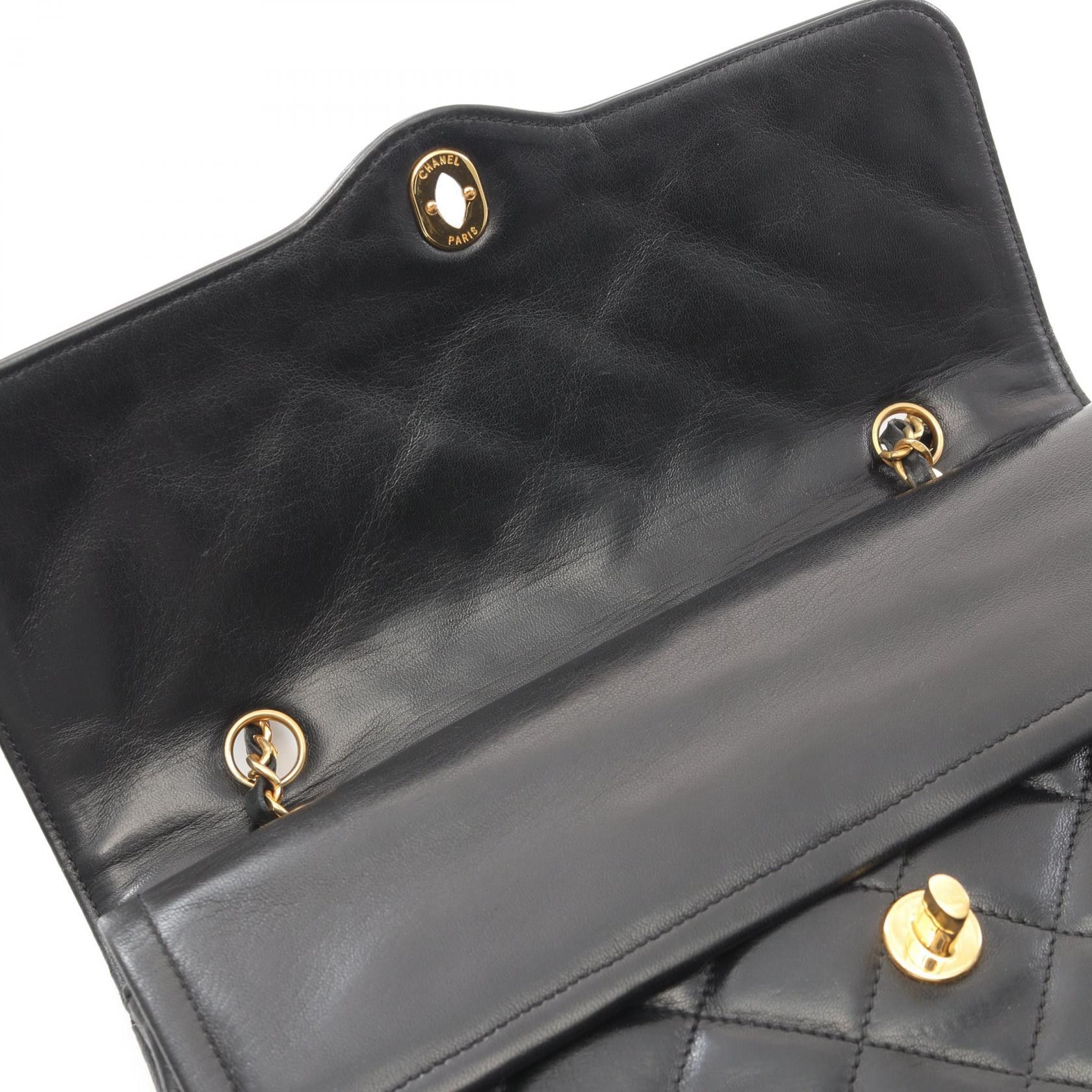 Chanel Chanel Chanel Matelasse Paris Limited Lambskin Double Flap Shoulder Bag Leather Shoulder Bag Size ONE SIZE - 8 Thumbnail