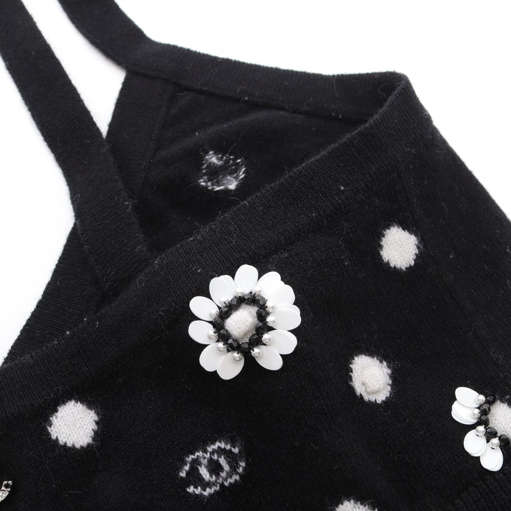 Chanel Chanel Chanel P75022K10748 Cashmere Bustier Top Others Tops P75022K10748 Size ONE SIZE - 7 Thumbnail