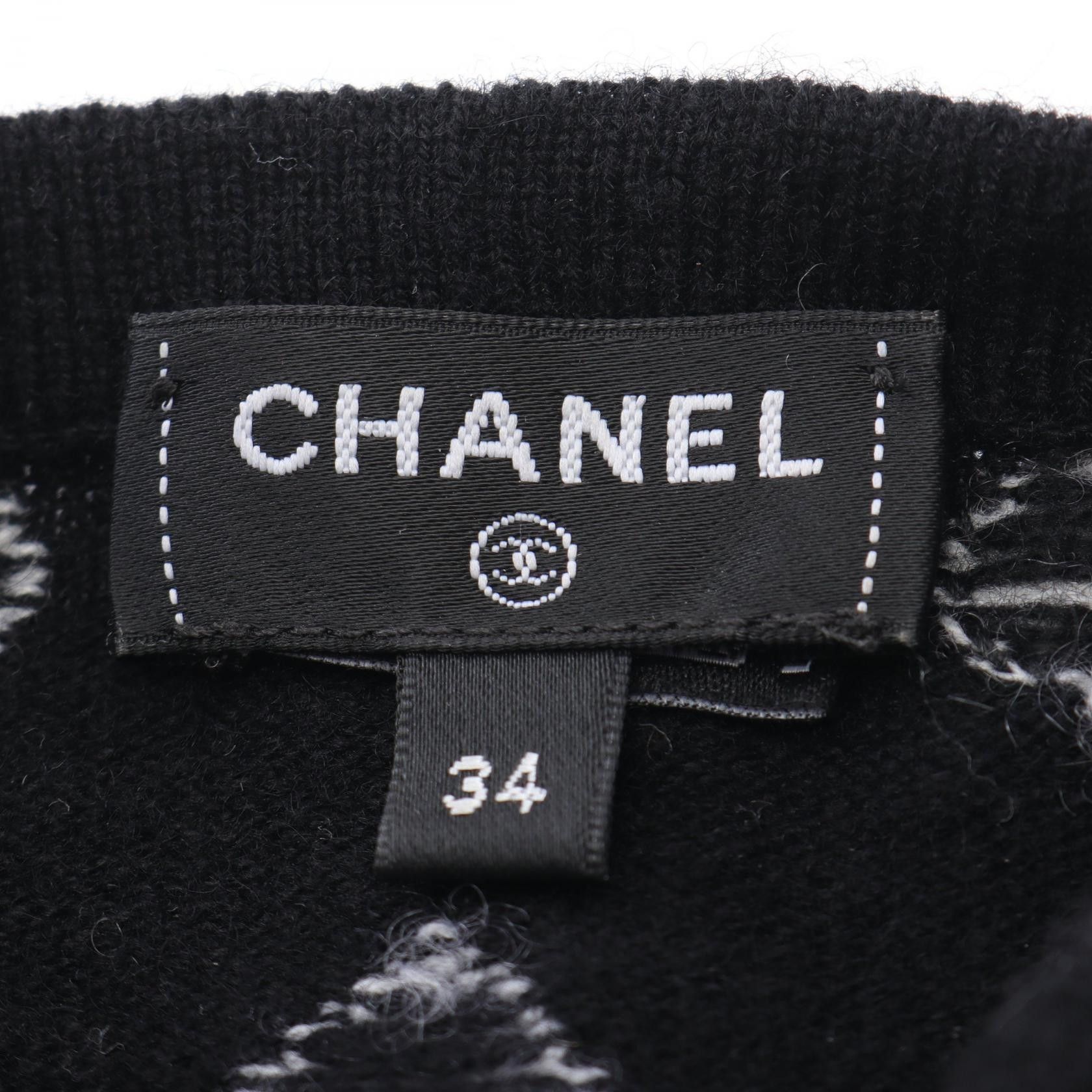 Chanel Chanel Chanel P75022K10748 Cashmere Bustier Top Others Tops P75022K10748 Size ONE SIZE - 3 Thumbnail