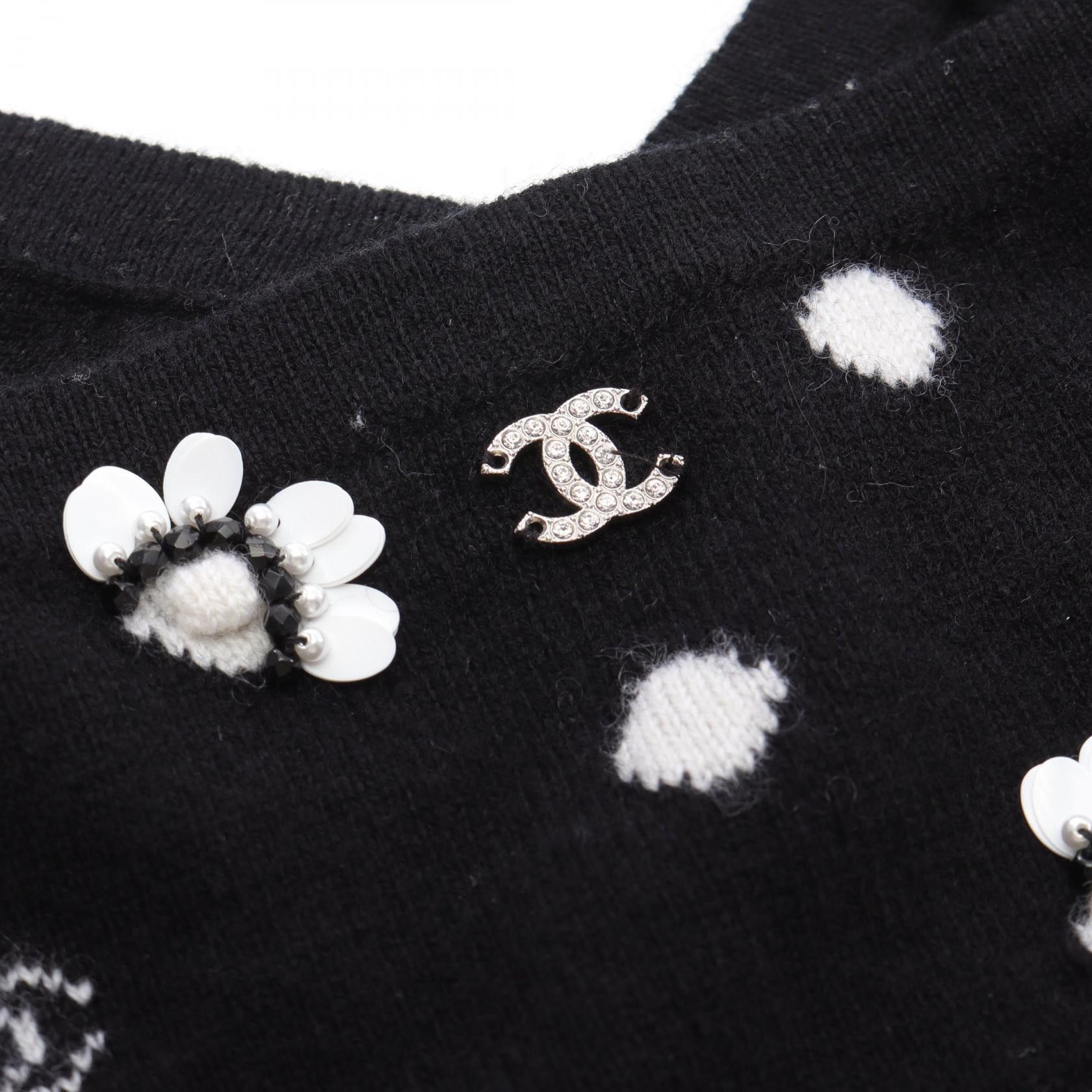 Chanel Chanel Chanel P75022K10748 Cashmere Bustier Top Others Tops P75022K10748 Size ONE SIZE - 6 Thumbnail
