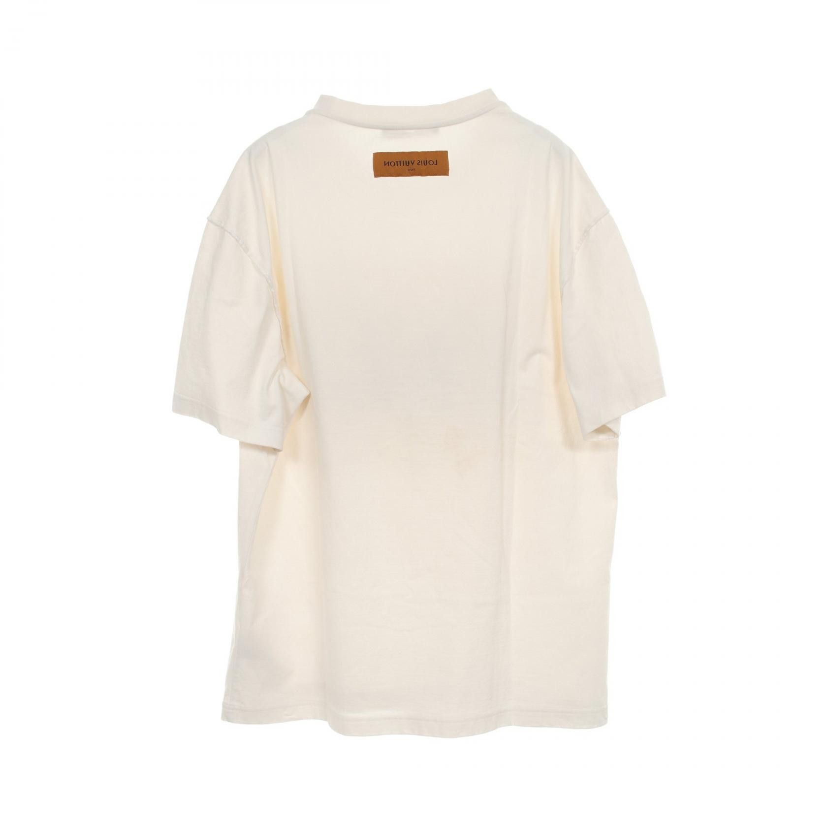 Louis Vuitton Louis Vuitton Louis Vuitton Graphic Logo Inside Out Cotton Top Cotton Tops RM222 DT3 HNY75W Size ONE SIZE - 2 Thumbnail