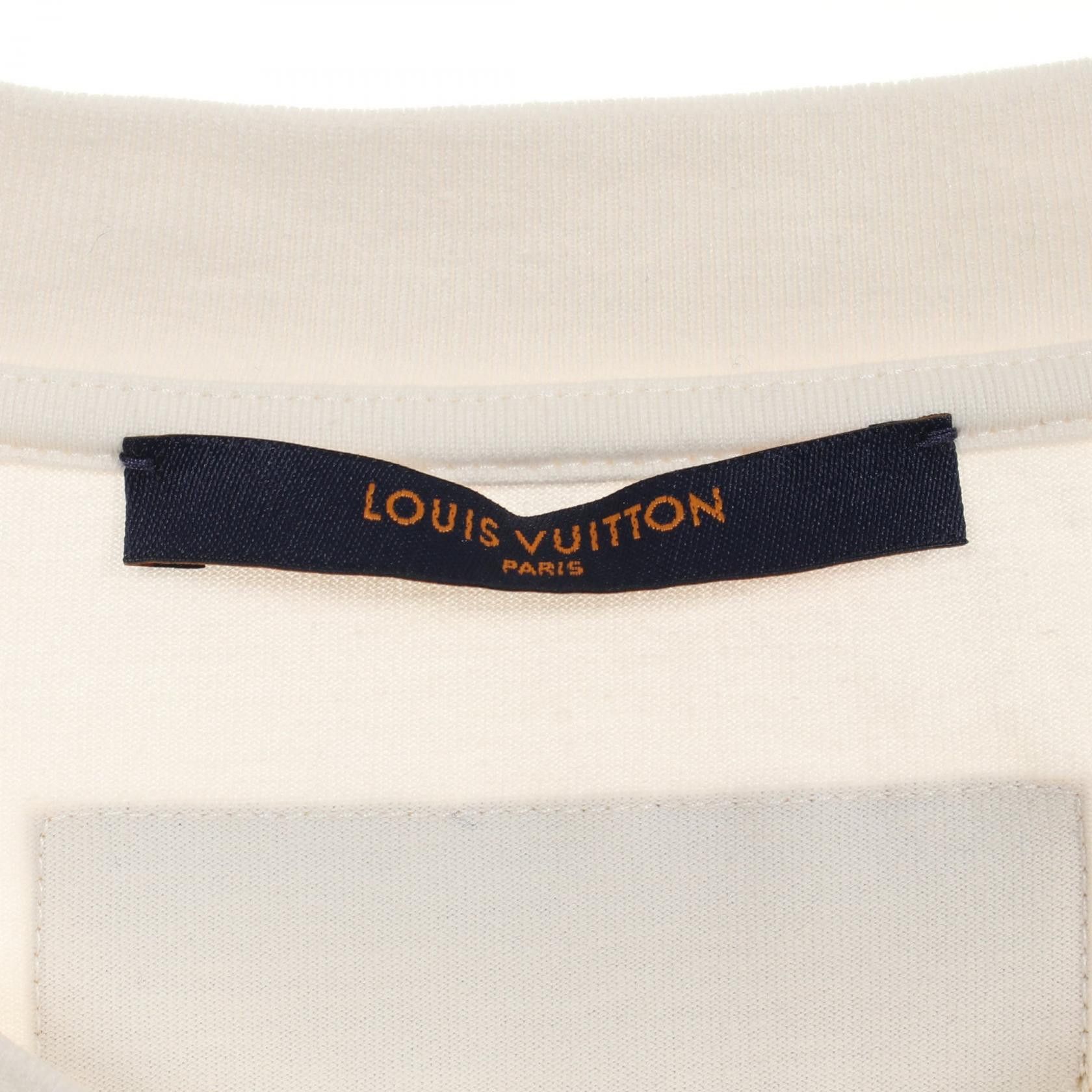 Louis Vuitton Louis Vuitton Louis Vuitton Graphic Logo Inside Out Cotton Top Cotton Tops RM222 DT3 HNY75W Size ONE SIZE - 3 Thumbnail