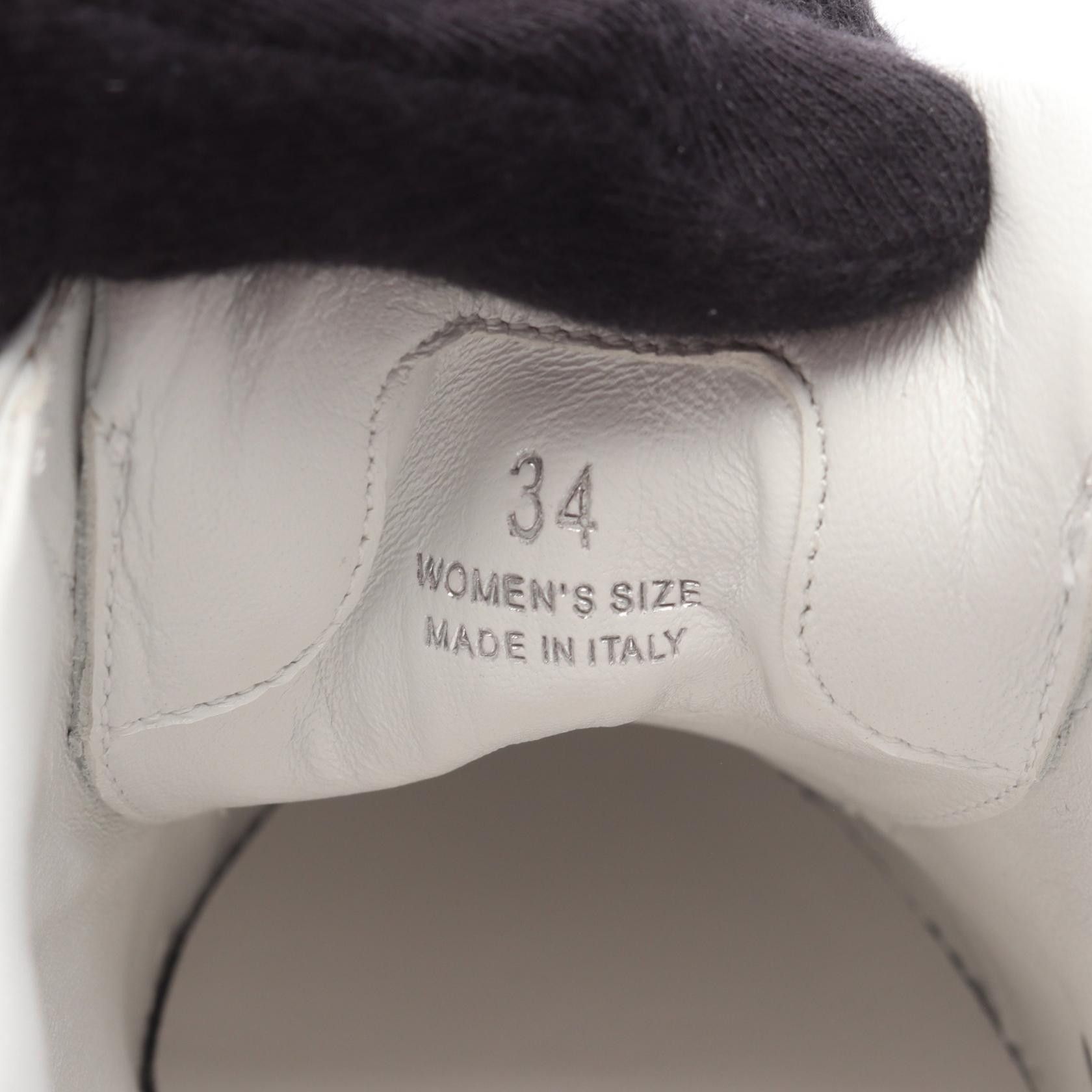 Roger Vivier Roger Vivier Roger Vivier VIV SKATE Leather Sneakers Leather Shoes Size ONE SIZE - 6 Thumbnail