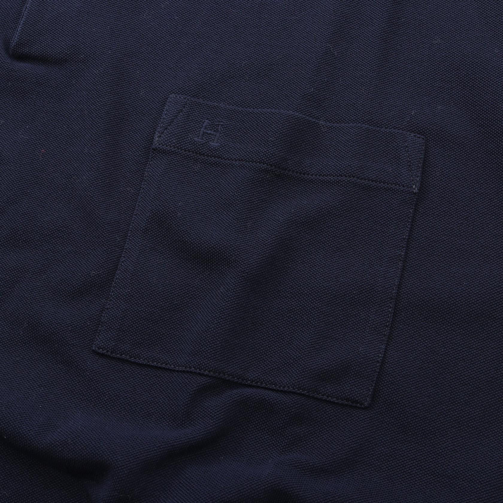 Hermes Hermes Hermes Polo Shirt Cotton Top Cotton Tops Size ONE SIZE - 4 Thumbnail
