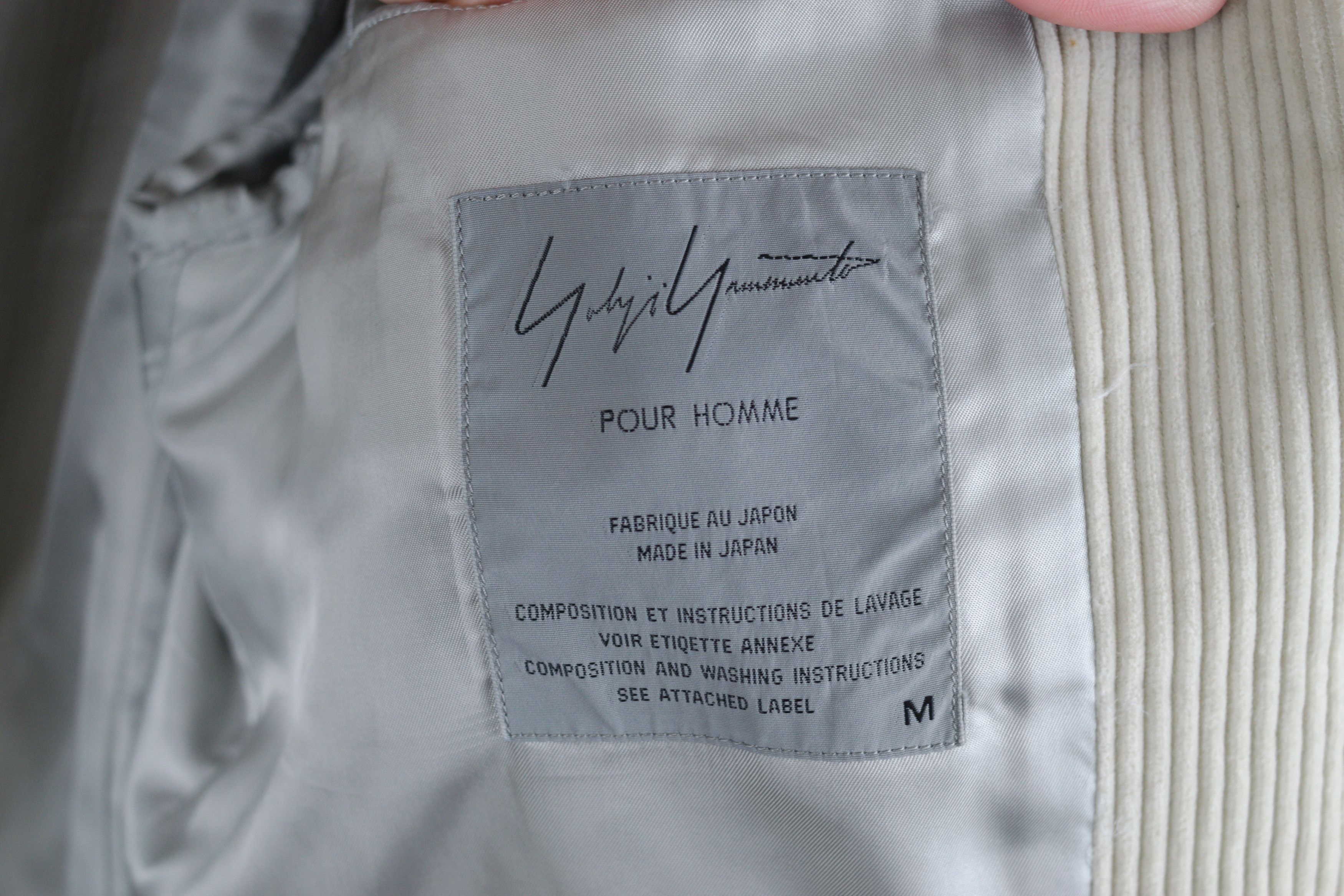 Yohji Yamamoto Corduroy Jacket Size US L / EU 52-54 / 3 - 4 Thumbnail