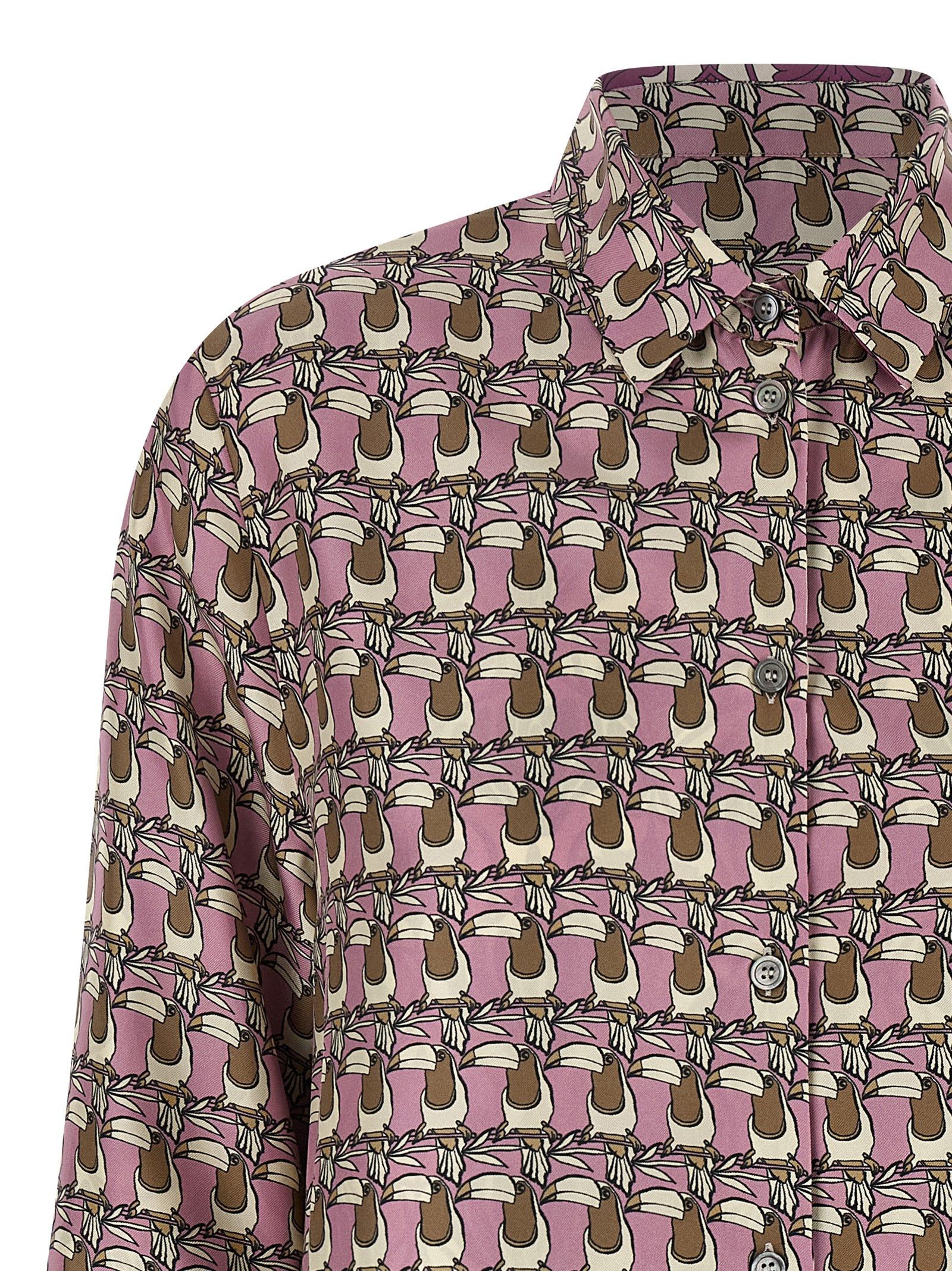 Max Mara 'Times' Reversible Shirt Size L / US 10 / IT 46 - 4 Thumbnail