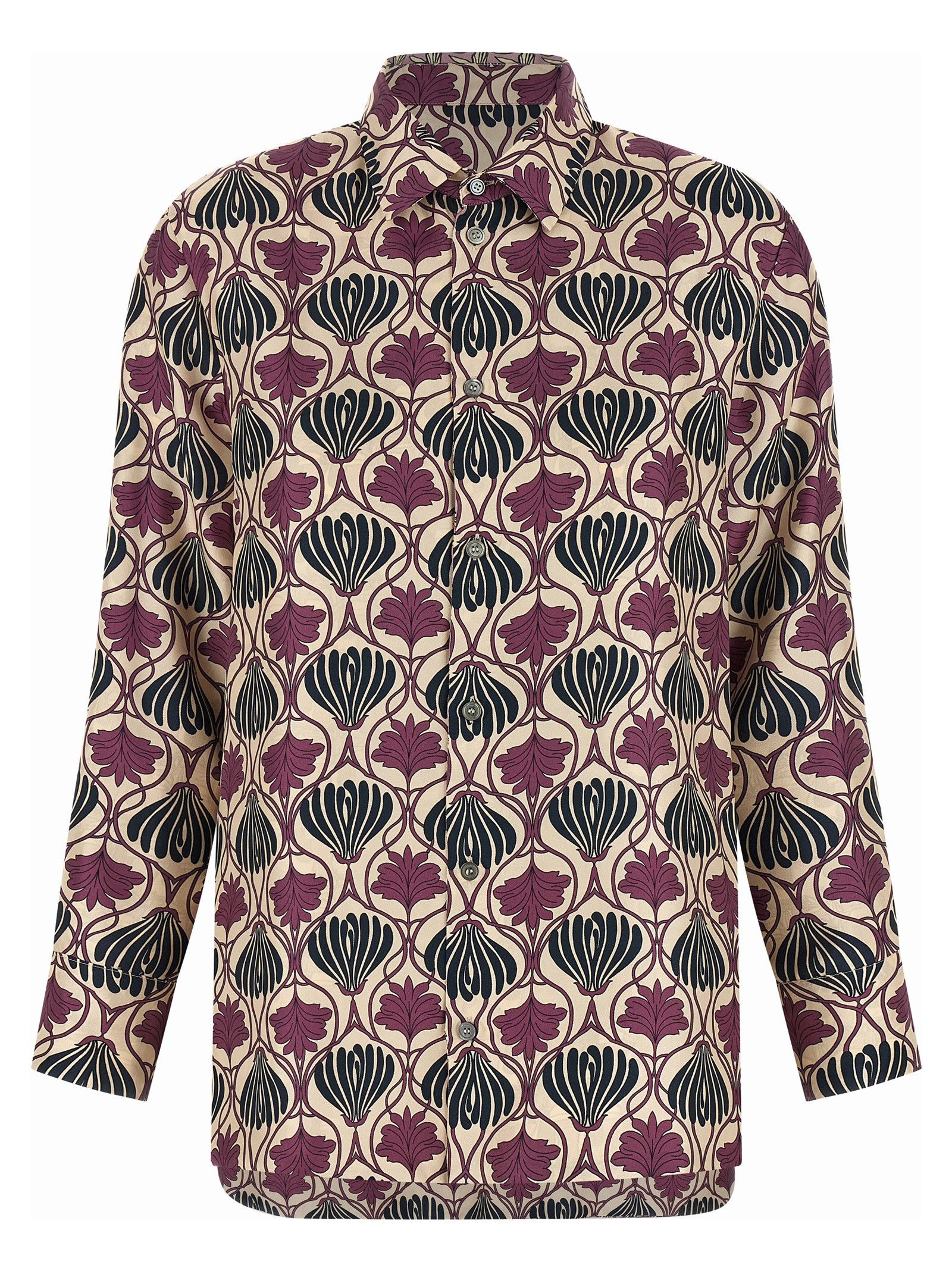Max Mara 'Times' Reversible Shirt Size L / US 10 / IT 46 - 2 Thumbnail