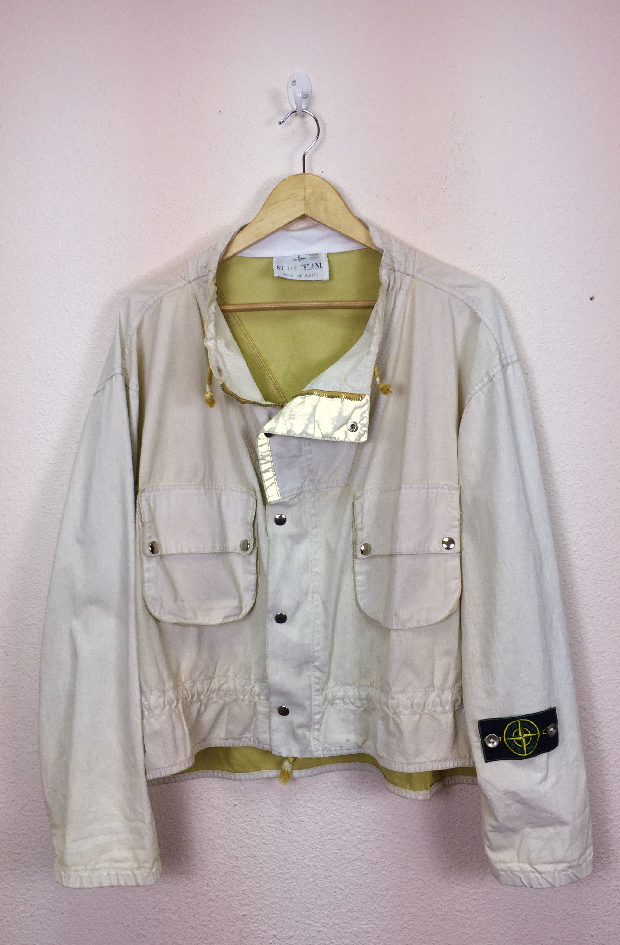 1982 ARCHIVIO "ISOLA DI PIETRA" REFLECTIVE WORK JACKET