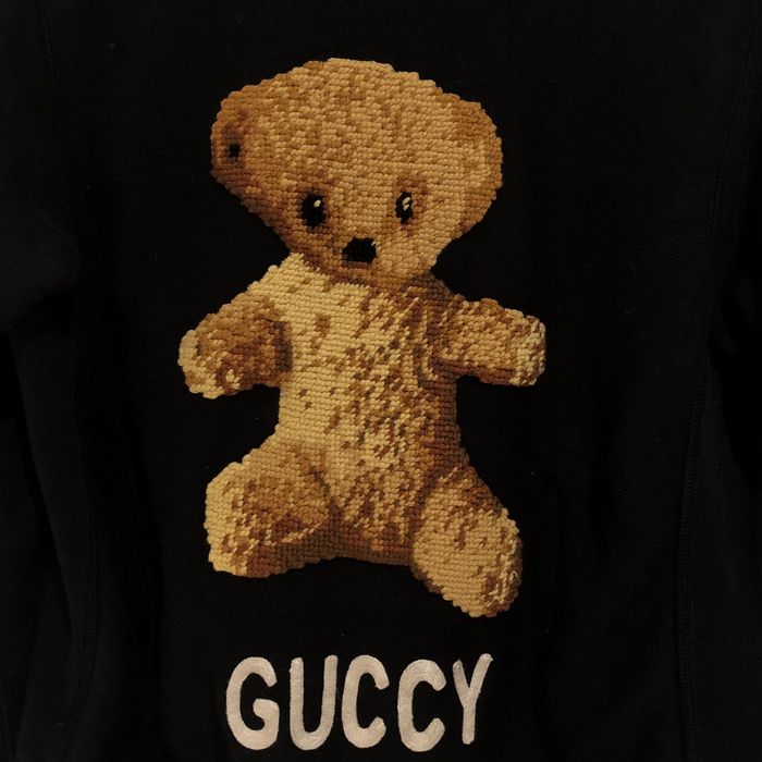 Gucci, Accessories, Custom Made Gucci Teddy Bear In Brown Monogram Gg
