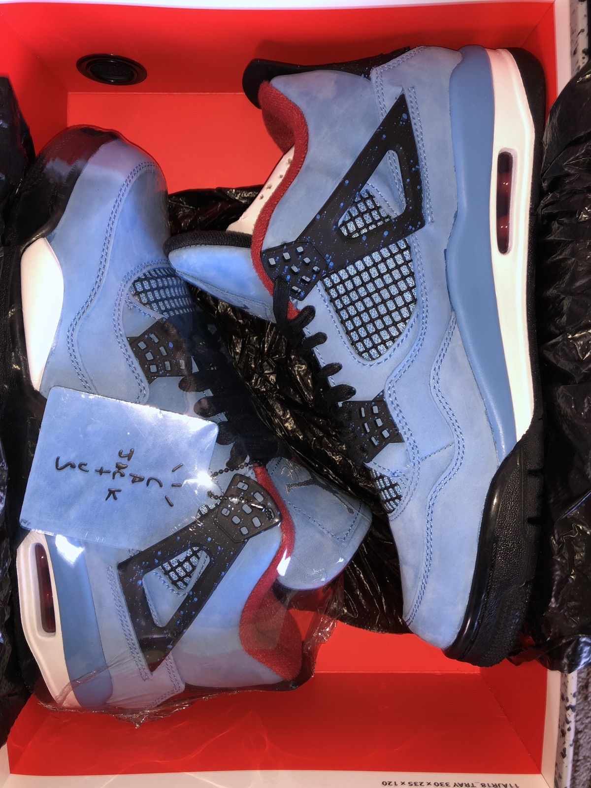 Jordan Brand Travis Scott Travis Scott Cactus Jack 4s DEADSTOCK w receipt Grailed