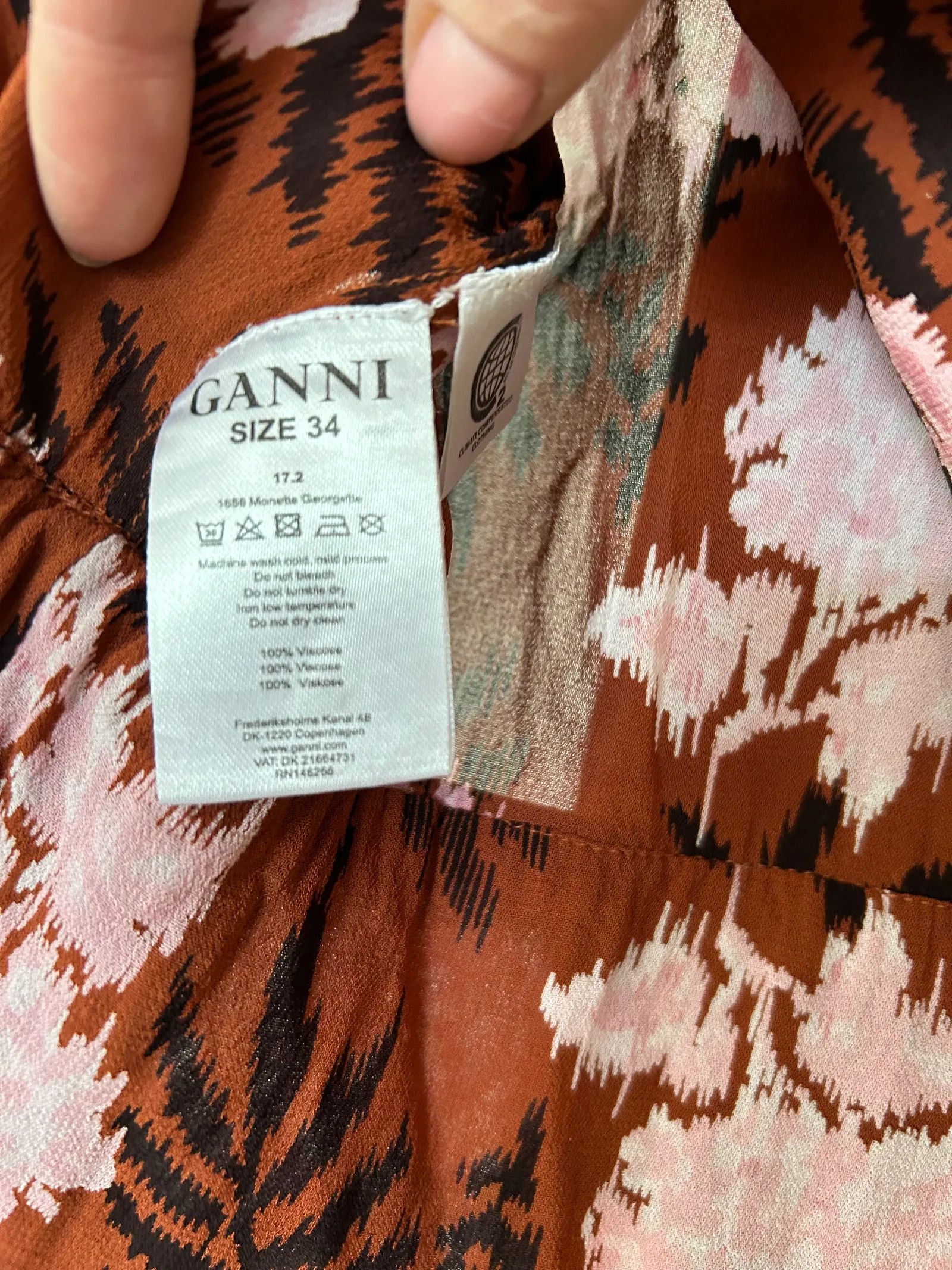 Ganni Ganni Blouse Size XS / US 0-2 / IT 36-38 - 3 Thumbnail