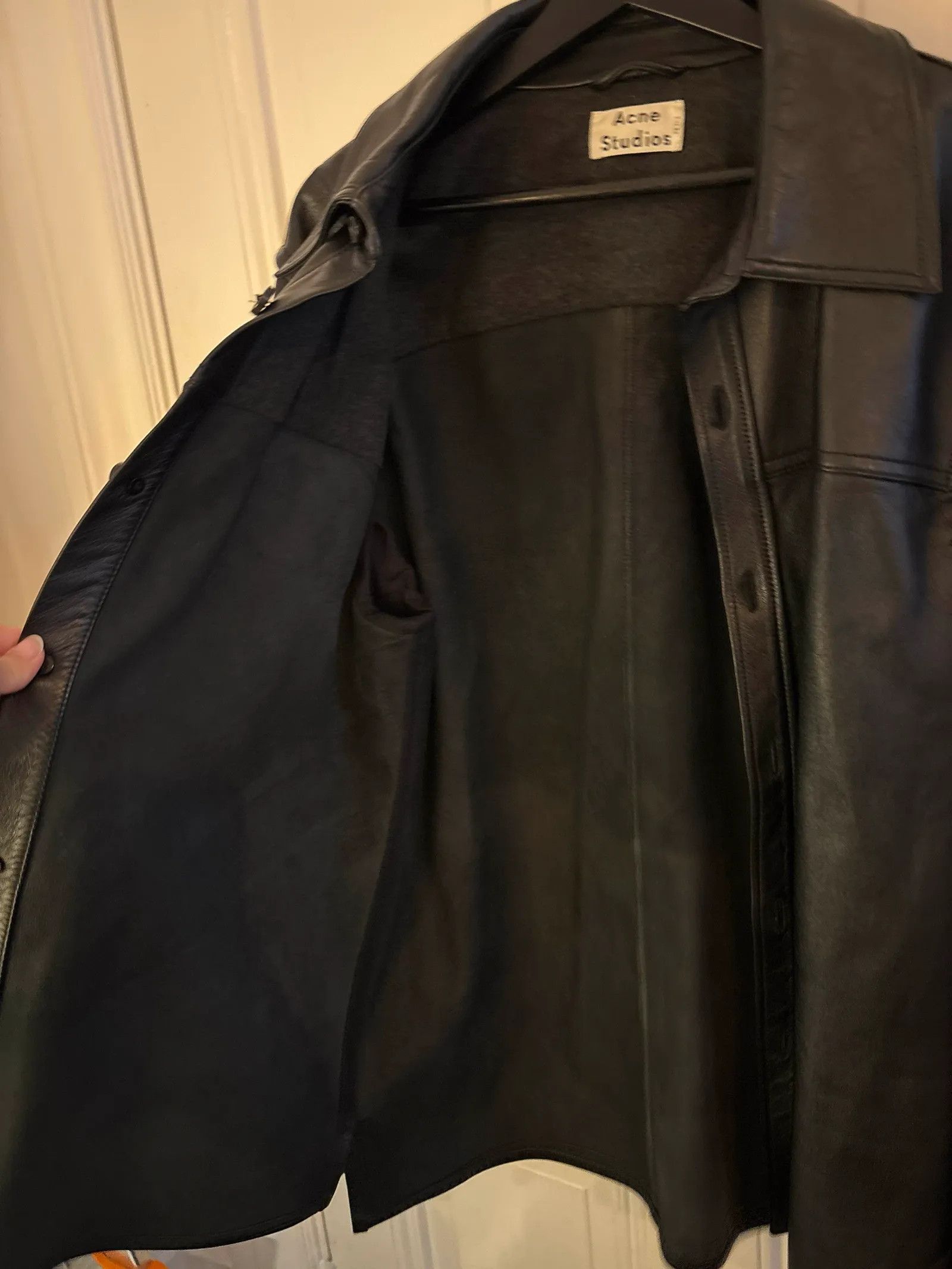 Acne Studios Acne Studios Leather Jacket Size US M / EU 48-50 / 2 - 5 Thumbnail