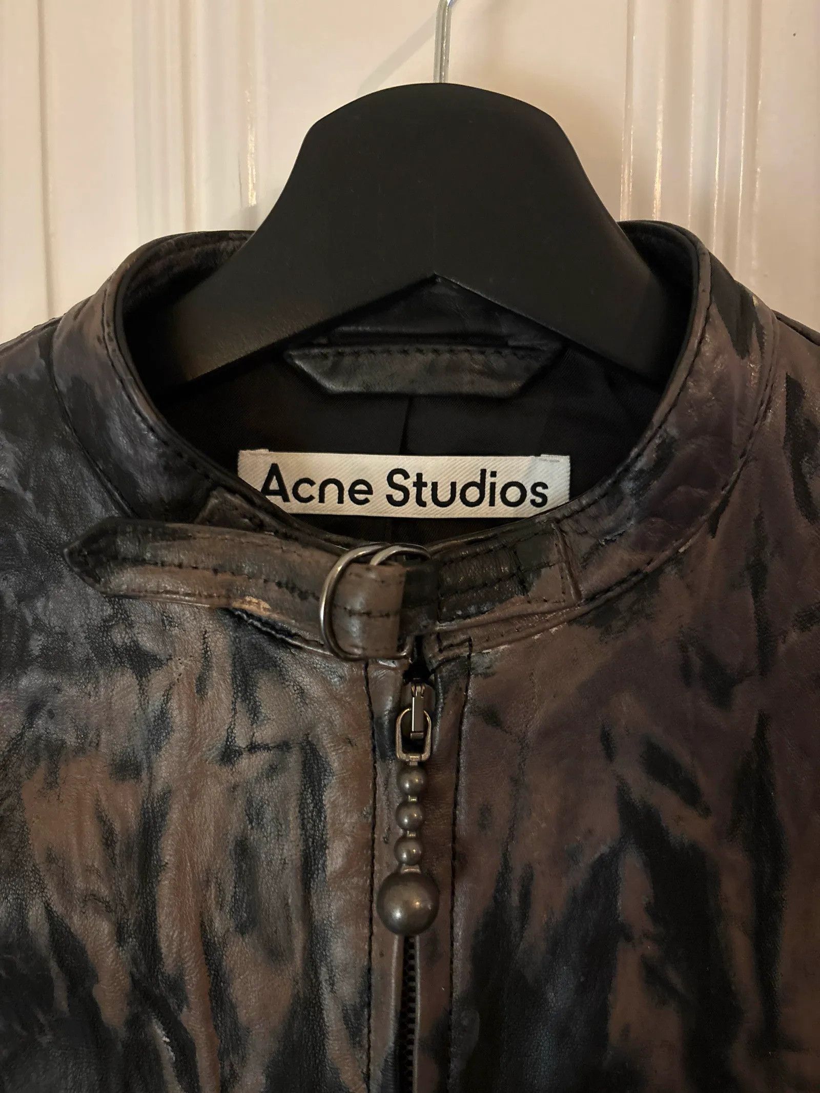 Acne Studios Acne Studios Leather Jacket Size XS / US 0-2 / IT 36-38 - 3 Thumbnail