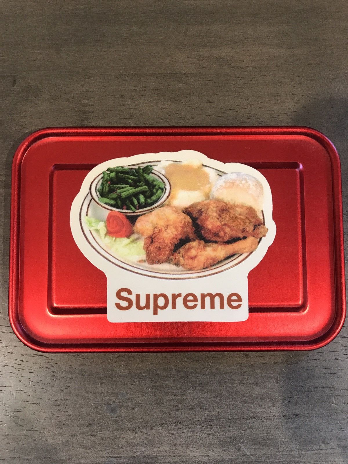 Chicken Dinner Plate Ashtray – Supreme