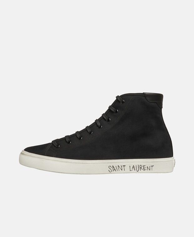 Saint Laurent Paris OLONA/MOON PLUS Sneakers Size US 7 / EU 40 - 4 Thumbnail