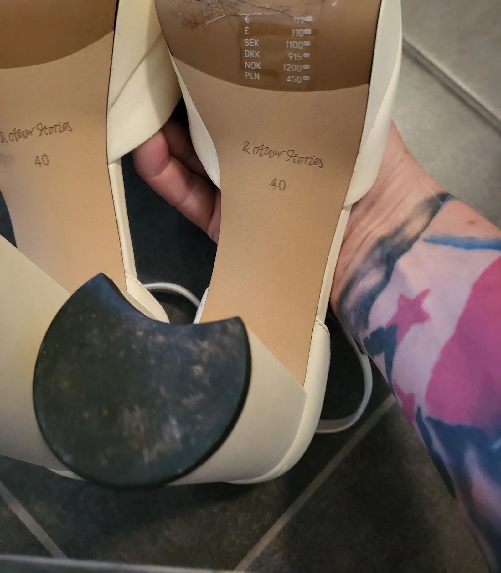 & Other Stories & Other Stories Mary Jane Heels Size US 10 / IT 40 - 3 Thumbnail