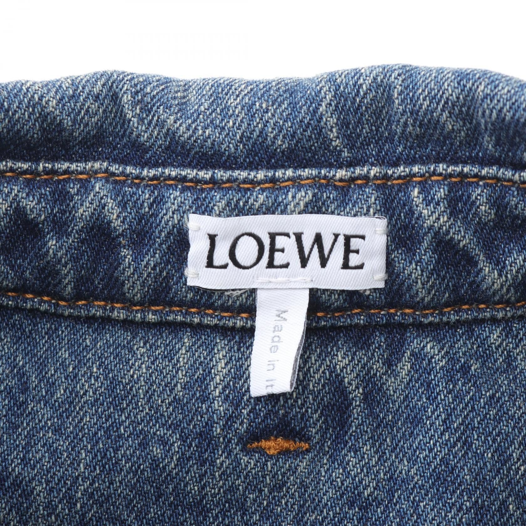 Loewe Loewe Loewe Bow Shirt Cotton Shirt Cotton Tops S359Y1DX08 Size ONE SIZE - 3 Thumbnail