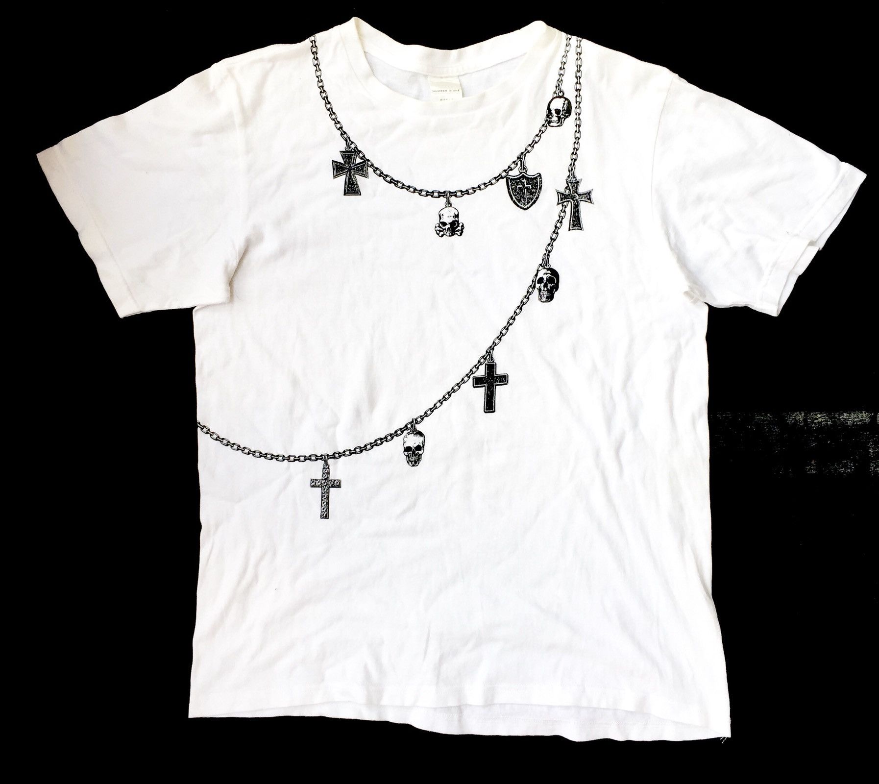 Number (N)ine Number Nine Necklace T Shirt | Grailed
