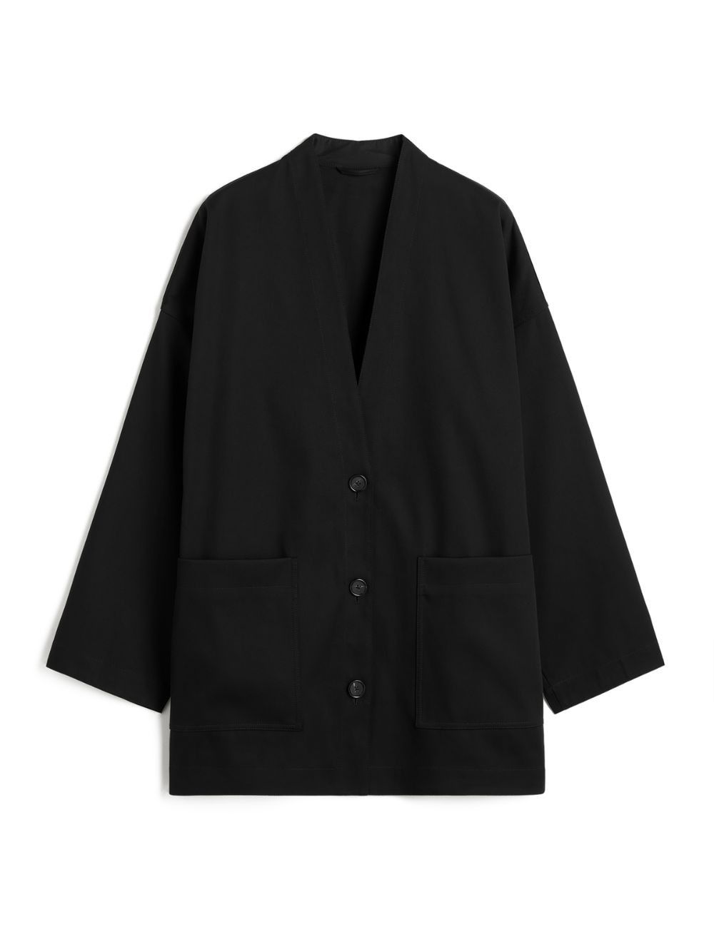 Toteme OVERSIZED COTTON CARDIGAN Size XXS / US 00 / IT 34 - 4 Thumbnail