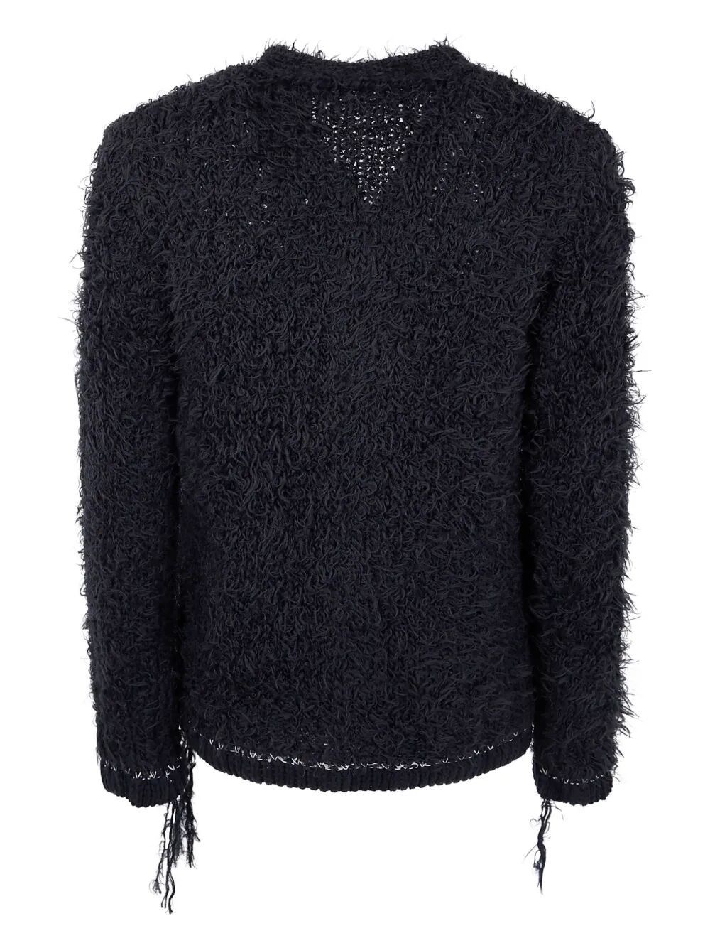 Sacai FURRY KNIT CARDIGAN Size US S / EU 44-46 / 1 - 5 Thumbnail
