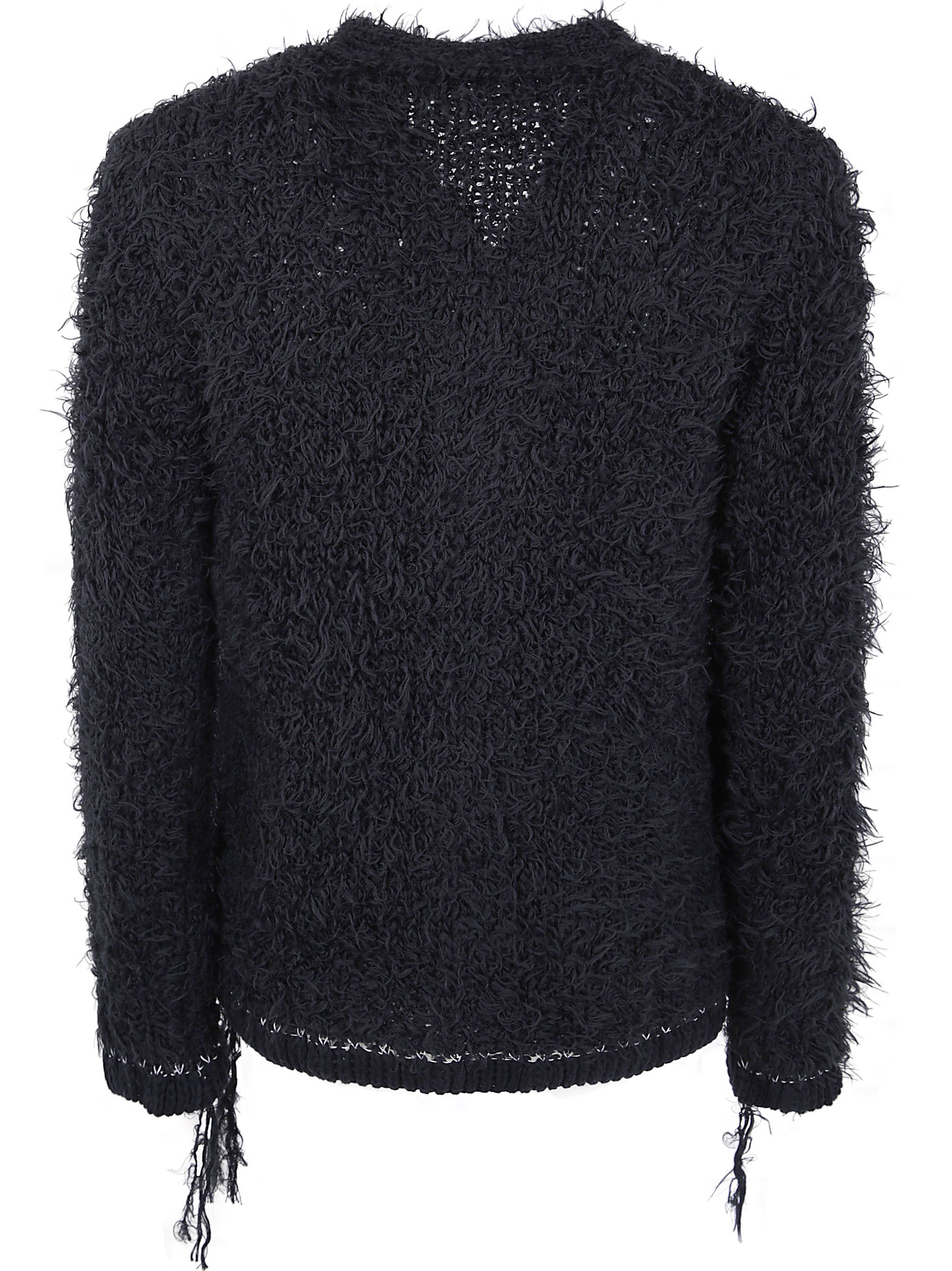 Sacai FURRY KNIT CARDIGAN Size US S / EU 44-46 / 1 - 2 Thumbnail