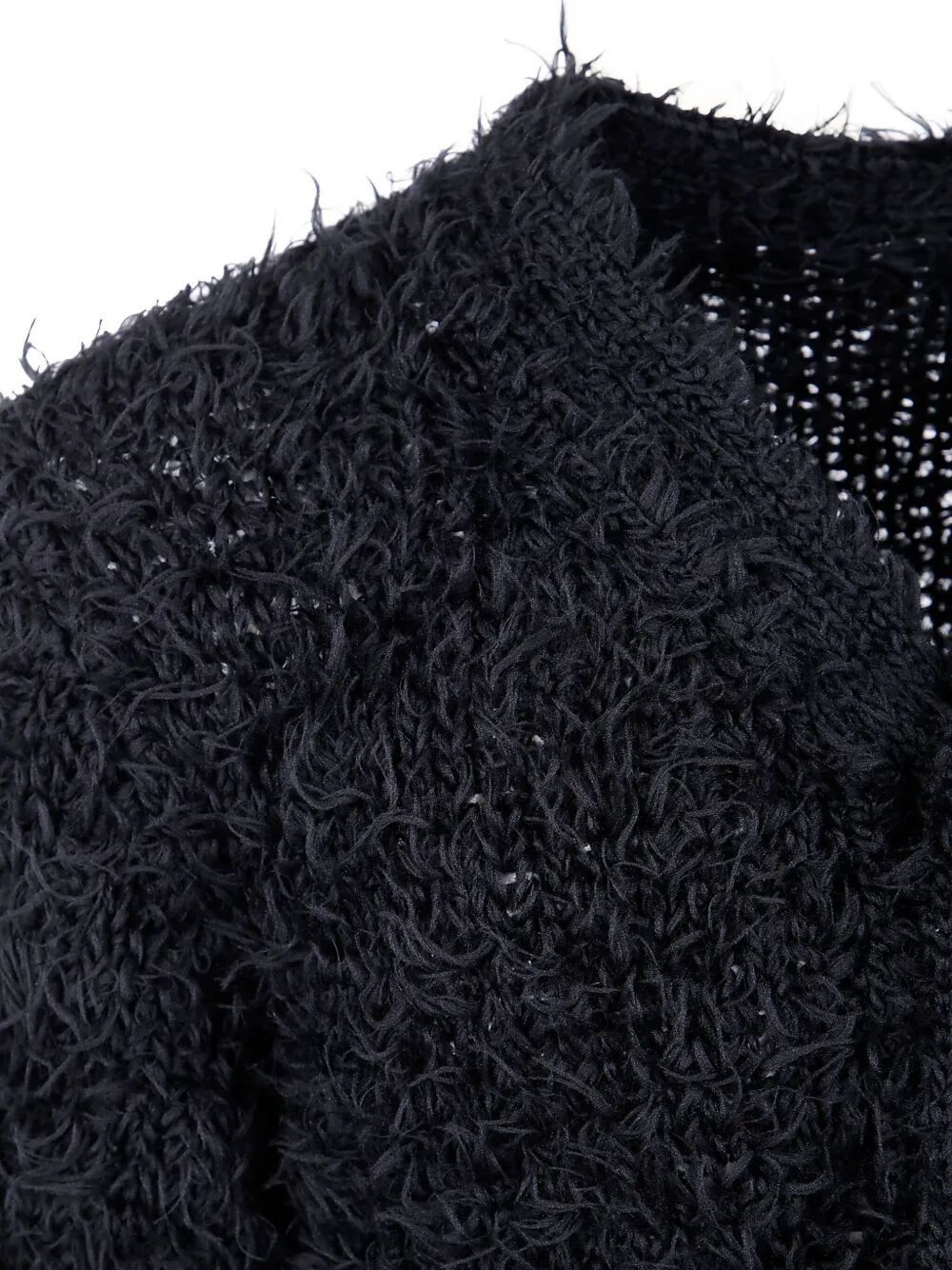 Sacai FURRY KNIT CARDIGAN Size US S / EU 44-46 / 1 - 6 Thumbnail