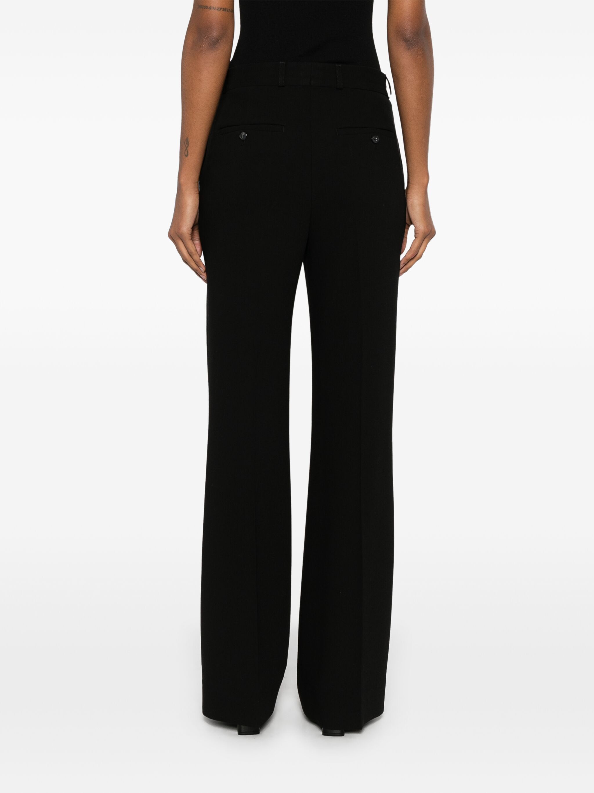 Toteme FLARED EVENING TROUSERS Size 30" / US 8 / IT 44 - 3 Thumbnail