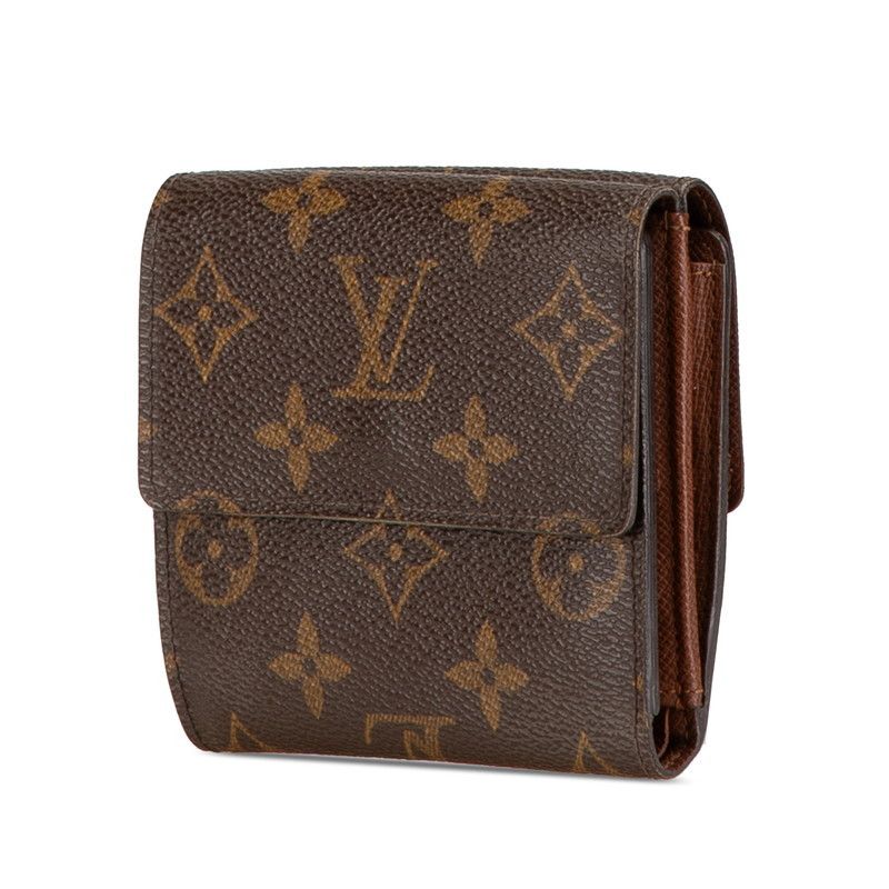 Louis Vuitton Louis Vuitton Louis Vuitton Monogram Compact Wallet Canvas Short Wallet M61652 Size ONE SIZE - 2 Thumbnail