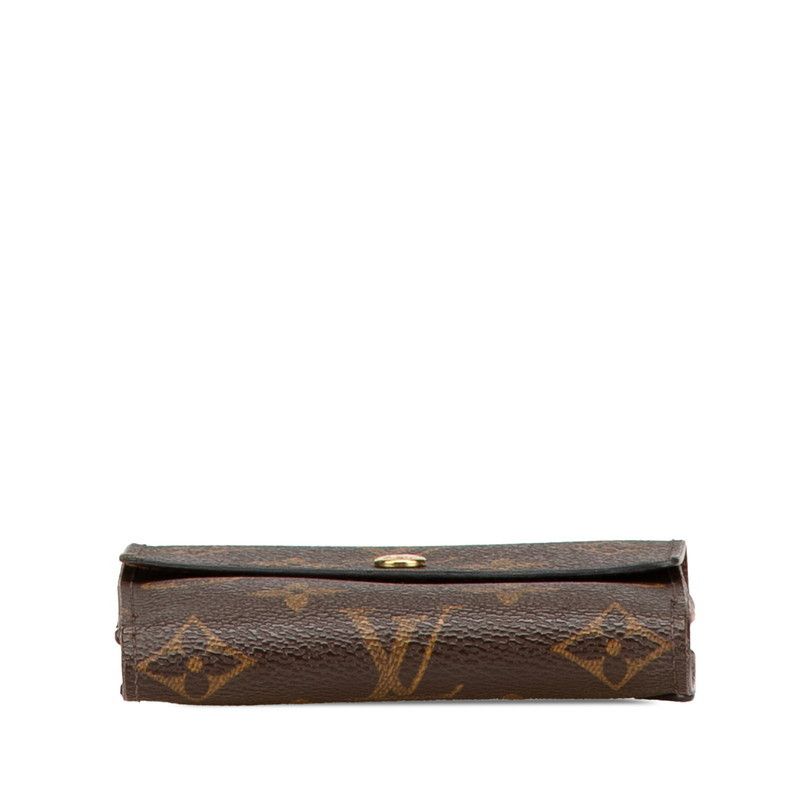 Louis Vuitton Louis Vuitton Louis Vuitton Monogram Compact Wallet Canvas Short Wallet M61652 Size ONE SIZE - 3 Thumbnail