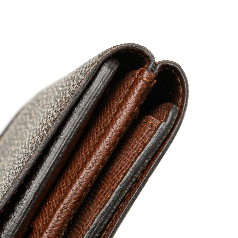 Louis Vuitton Louis Vuitton Louis Vuitton Monogram Compact Wallet Canvas Short Wallet M61652 Size ONE SIZE - 4 Thumbnail