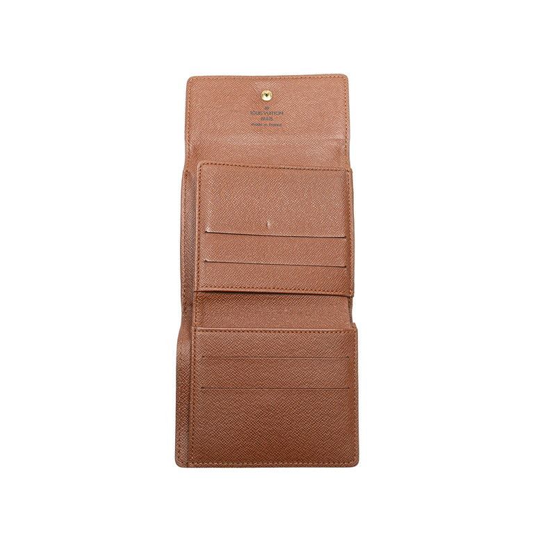 Louis Vuitton Louis Vuitton Louis Vuitton Monogram Compact Wallet Canvas Short Wallet M61652 Size ONE SIZE - 8 Thumbnail