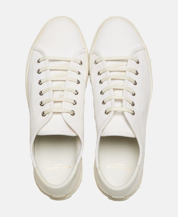 Saint Laurent Paris Malibu Sneakers Size US 7 / EU 40 - 3 Thumbnail
