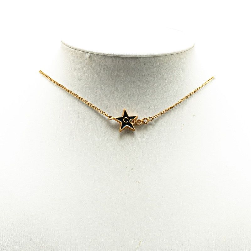 Chanel Chanel Chanel Coco Star Motif Necklace Metal Necklace DUTY FREE for USA Size ONE SIZE - 5 Thumbnail