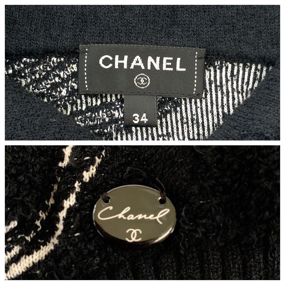 Chanel Chanel Chanel Coco Mark Lion Cotton Hoodie Cotton Sweatshirts & Hoodies P72134K10333 DUTY FREE for USA Size ONE SIZE - 3 Thumbnail