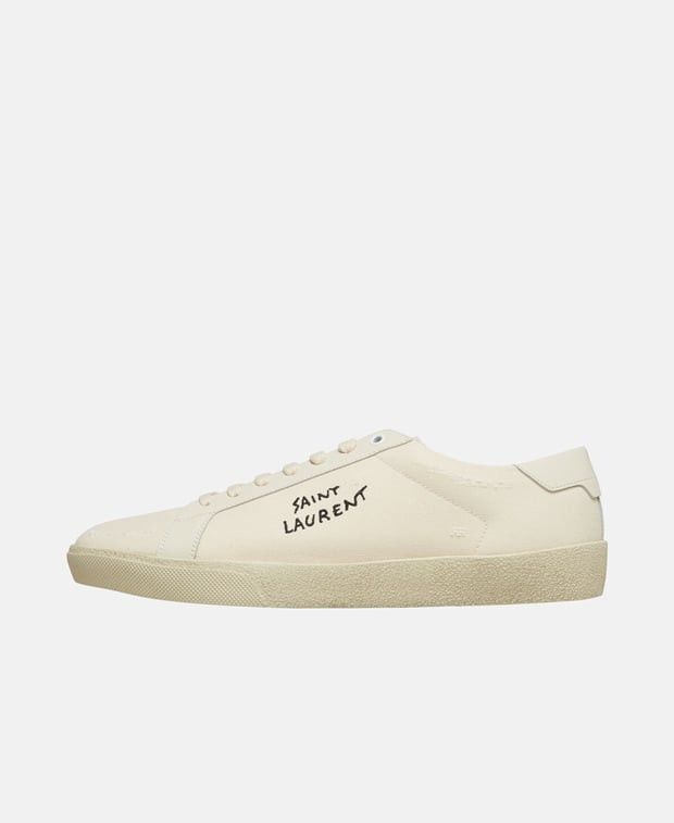 Saint Laurent Paris ELBA Sneakers Size US 8 / EU 41 - 4 Thumbnail