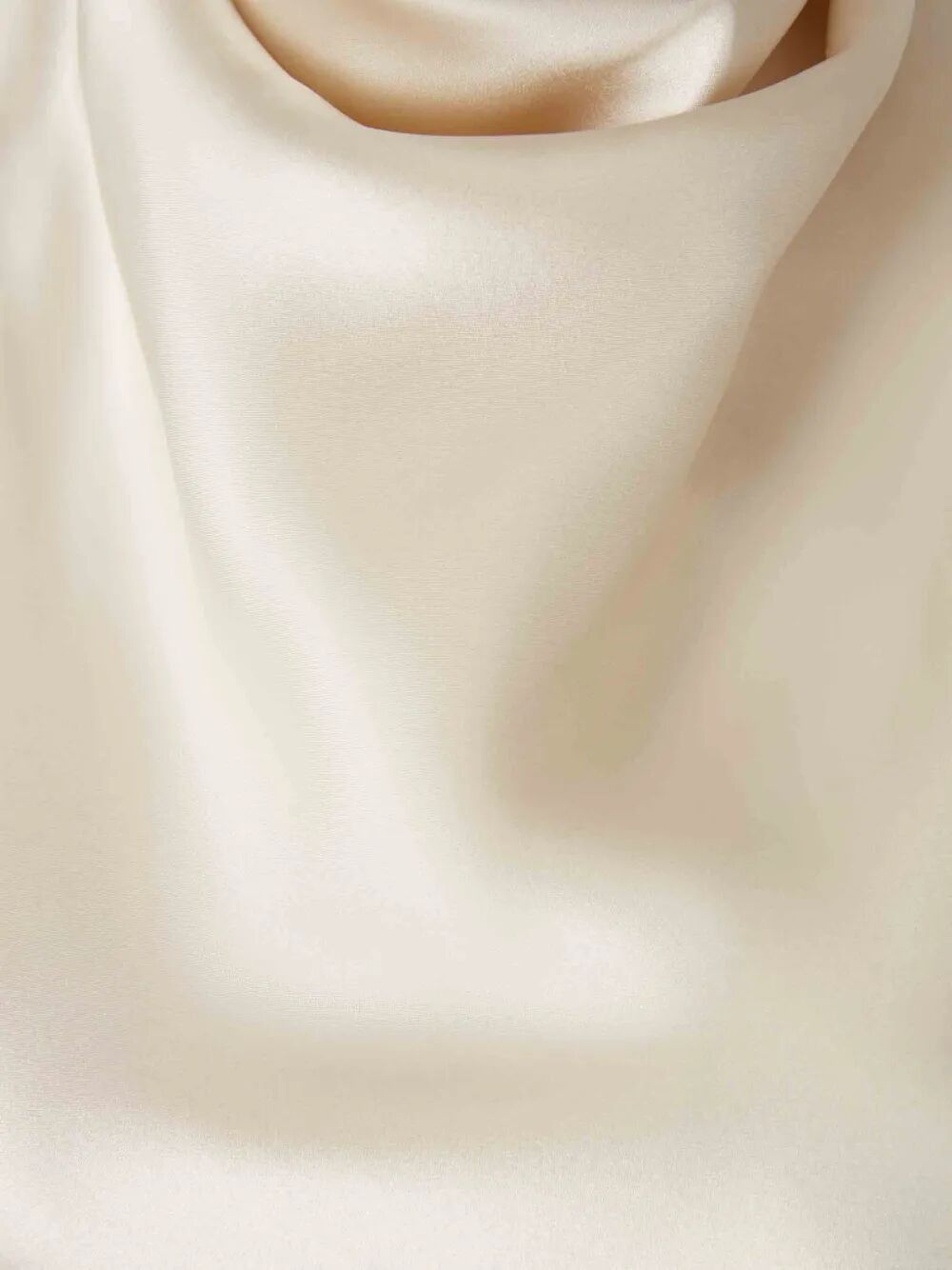 Balmain HALTERNECK CREPE SATIN TOP Size M / US 6-8 / IT 42-44 - 6 Thumbnail