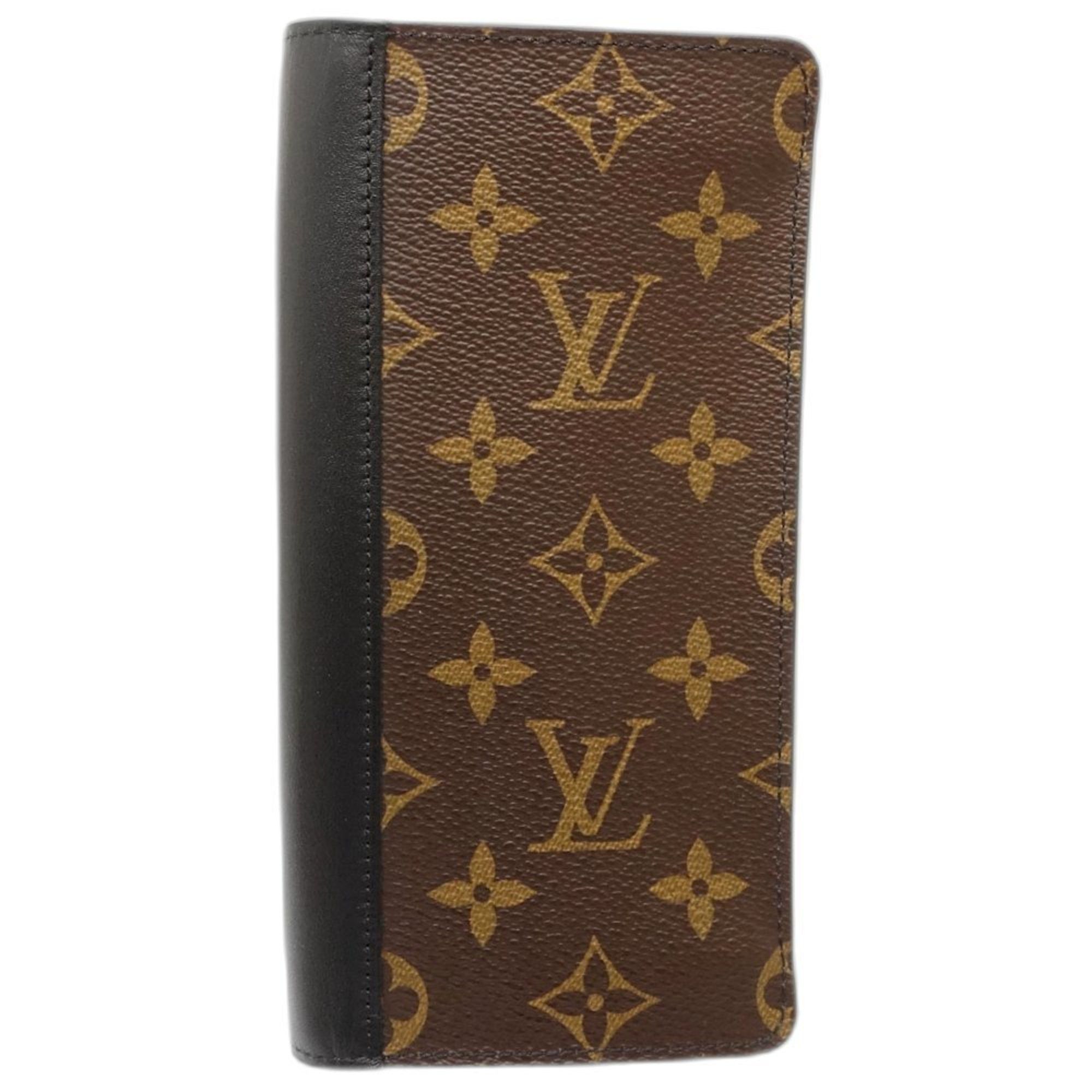 Louis Vuitton Louis Vuitton Long Wallet M93800 Tanon Monogram Macassar Brown Black 181517 Size ONE SIZE - 10 Thumbnail